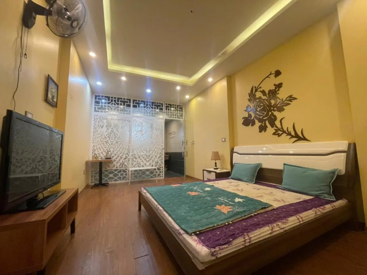 Bed in Ba Dinh Le rêveur Homestay