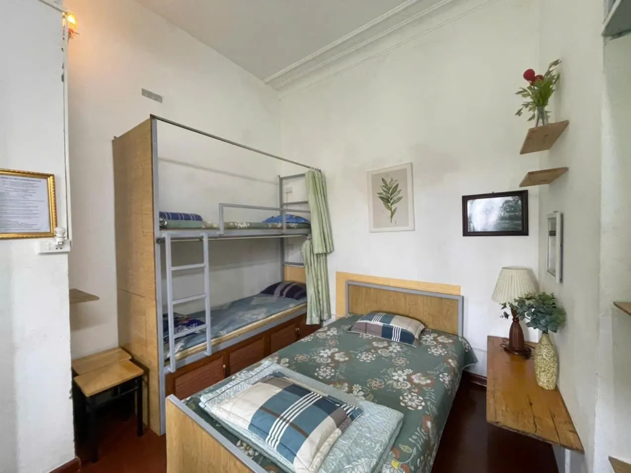 Bed in Ba Dinh Le rêveur Homestay