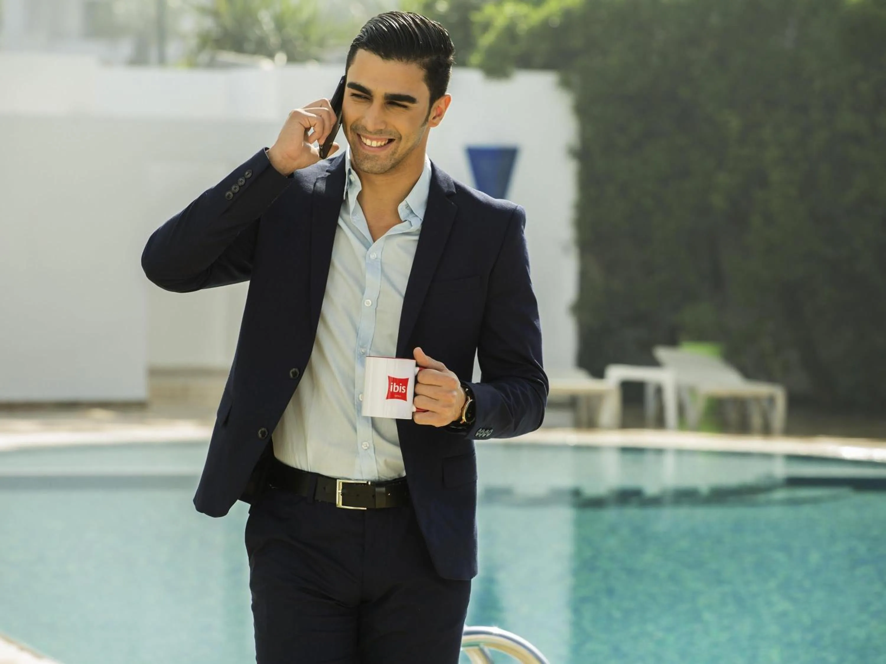 Pool view in Ibis Meknès