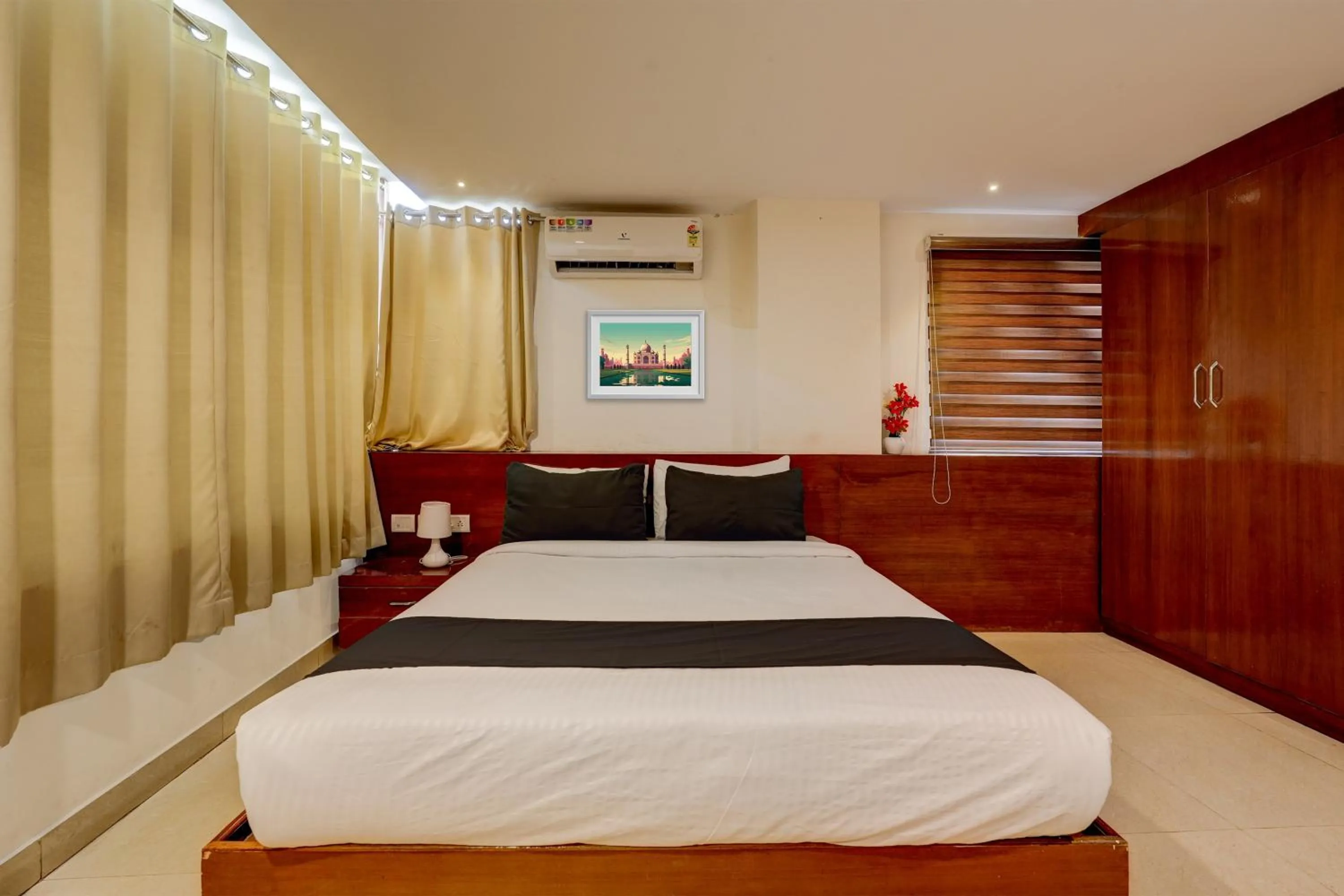 Bedroom, Bed in Hotel O RK residency