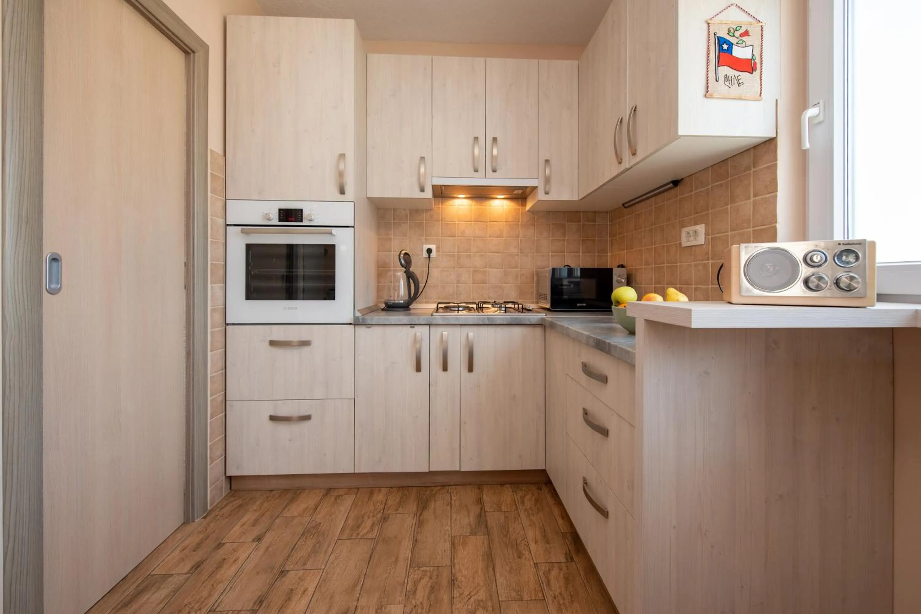 Kitchen or kitchenette in Apartment Traveler