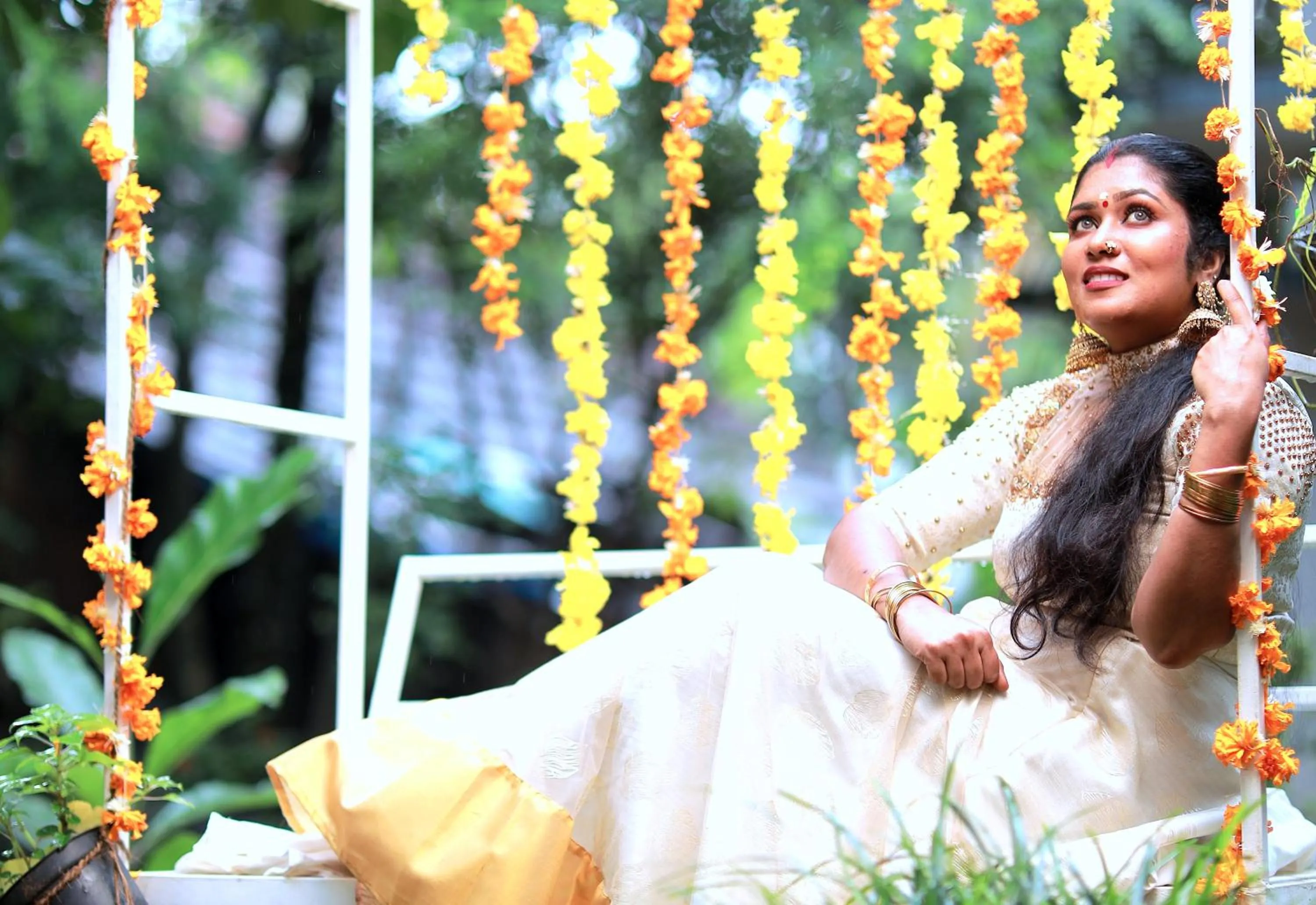 Garden in Aryavilla Heritage