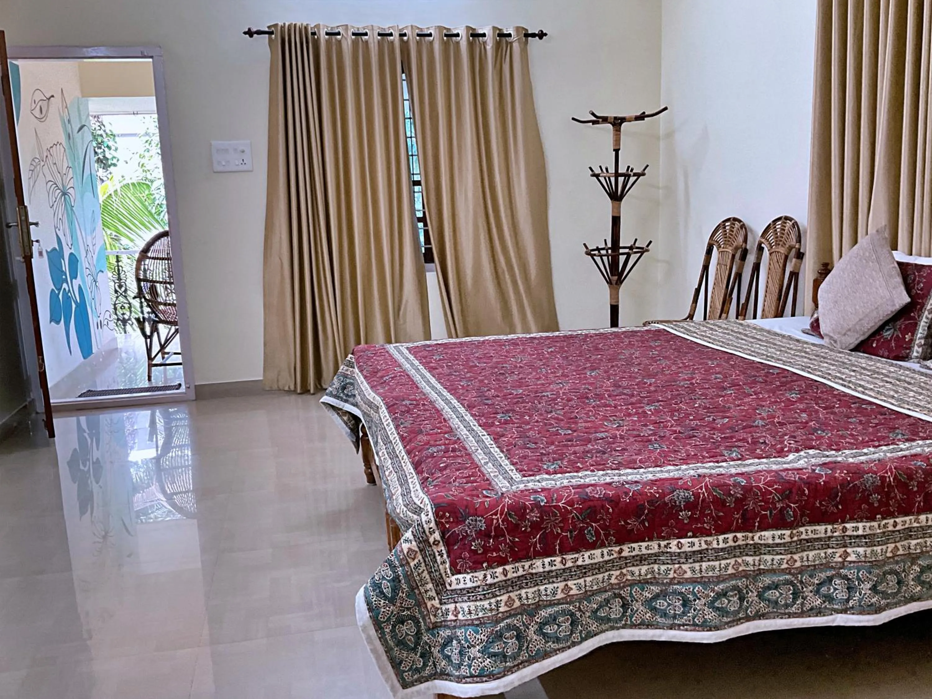 Bed in Aryavilla Heritage