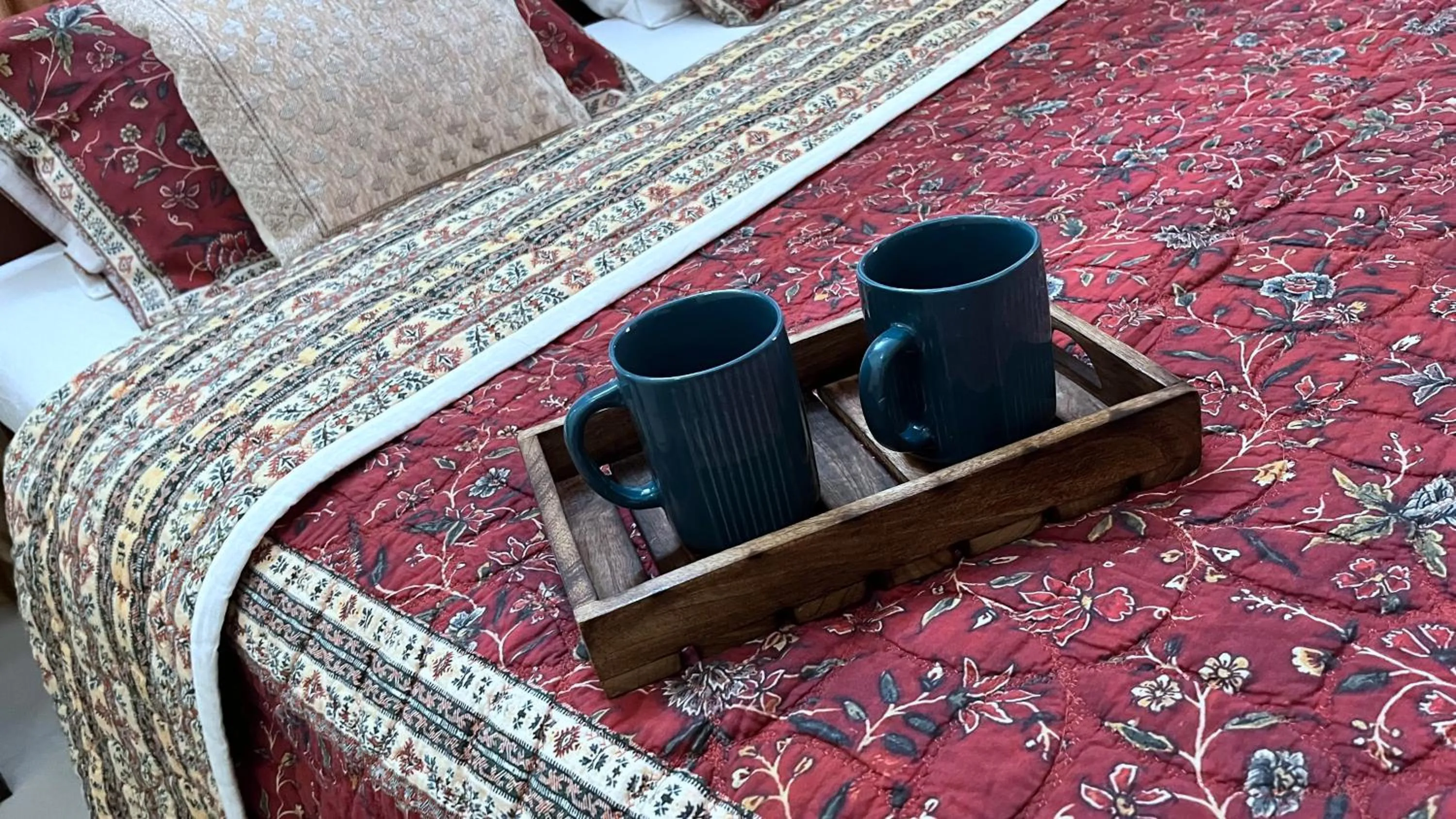 Decorative detail in Aryavilla Heritage