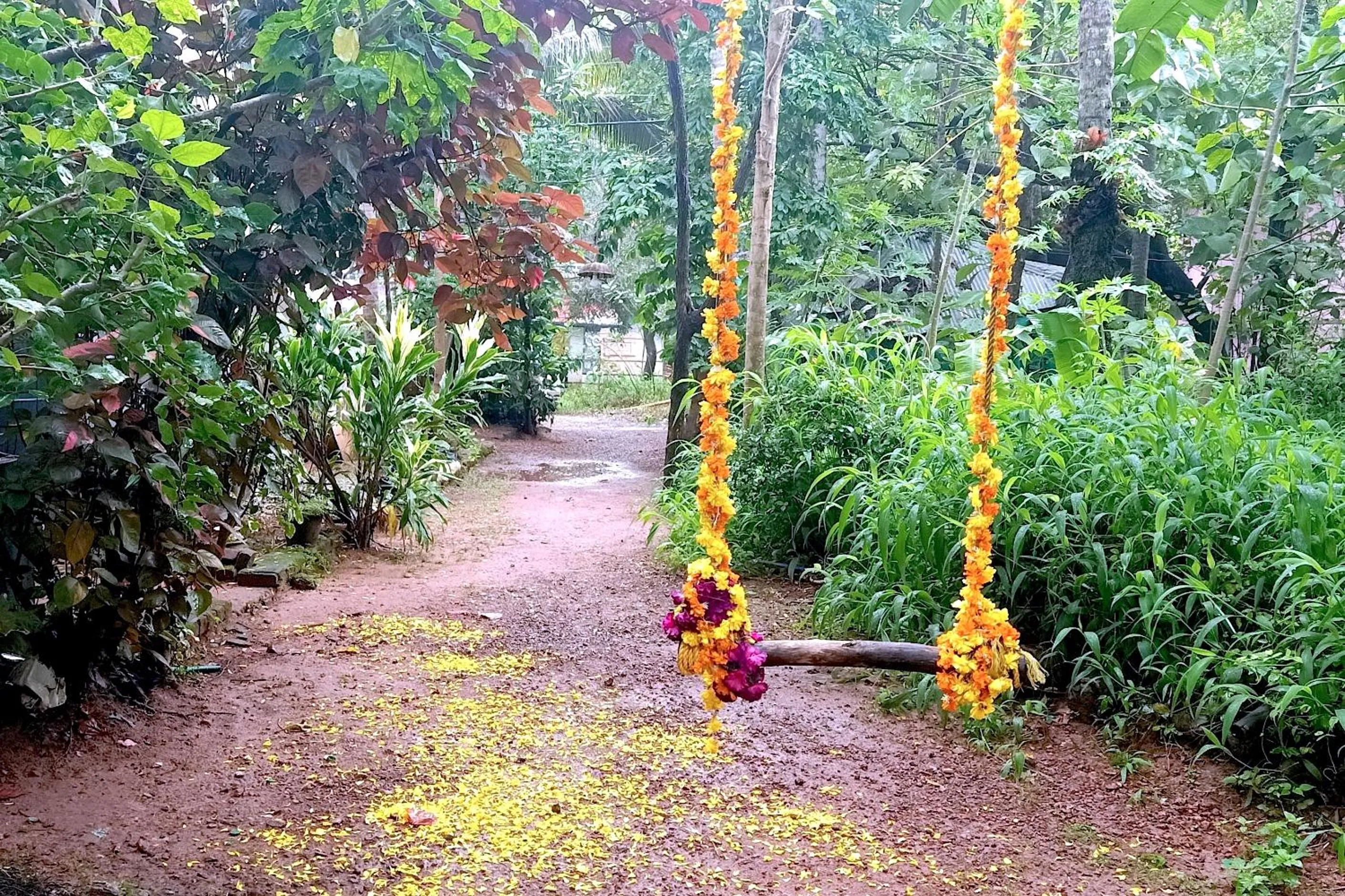 Garden in Aryavilla Heritage