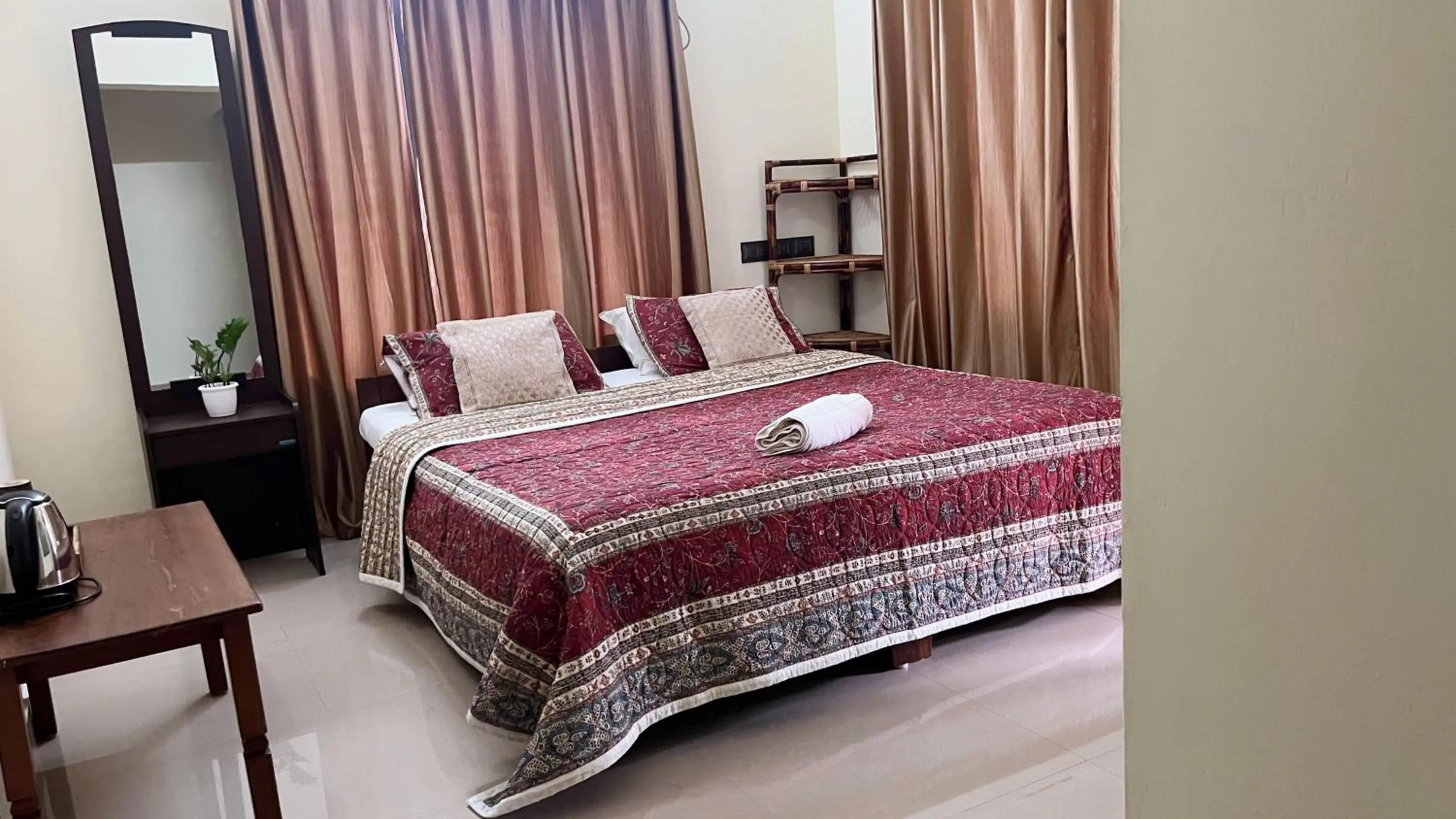 Bed in Aryavilla Heritage