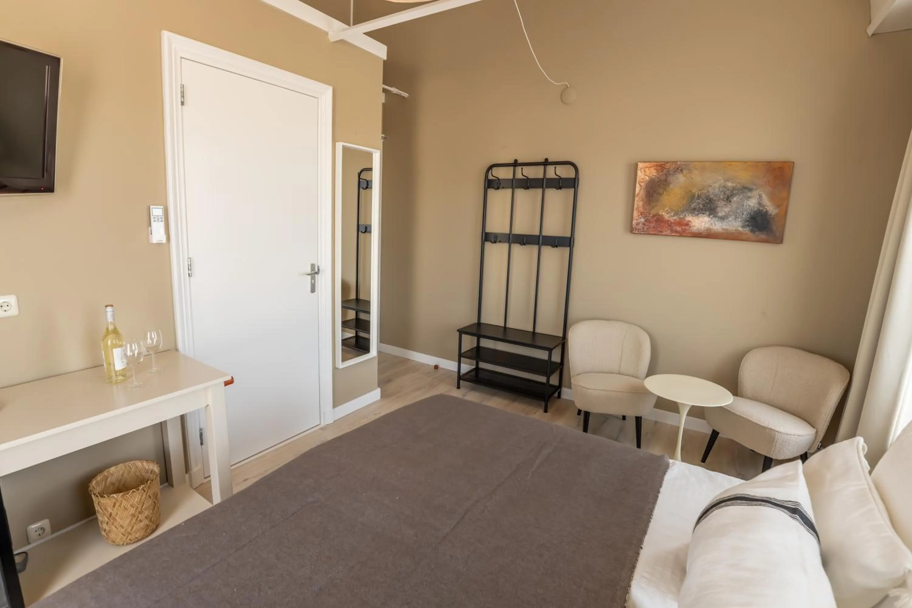 Bed in Hotel Restaurant Toxopeus