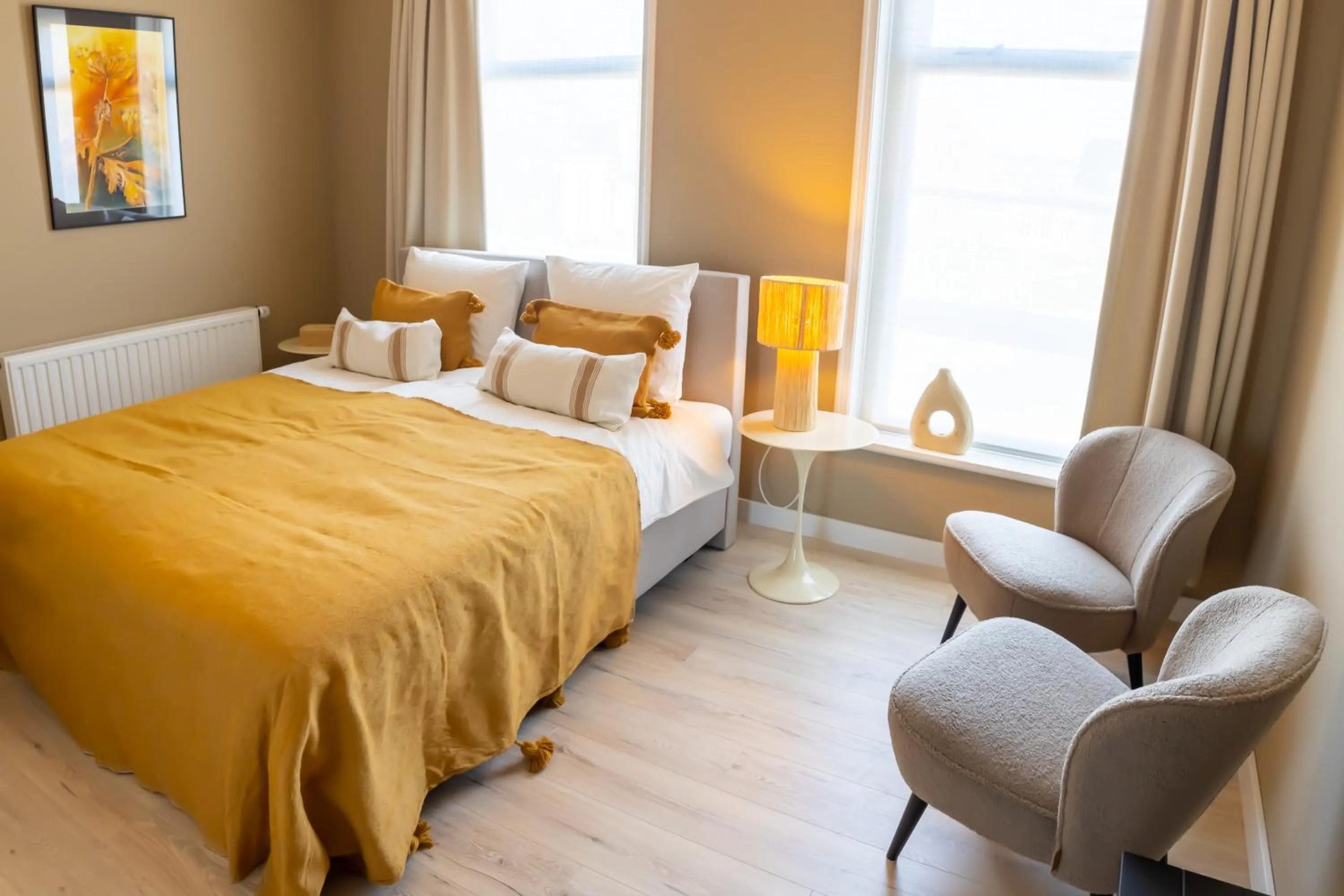 Bed in Hotel Restaurant Toxopeus