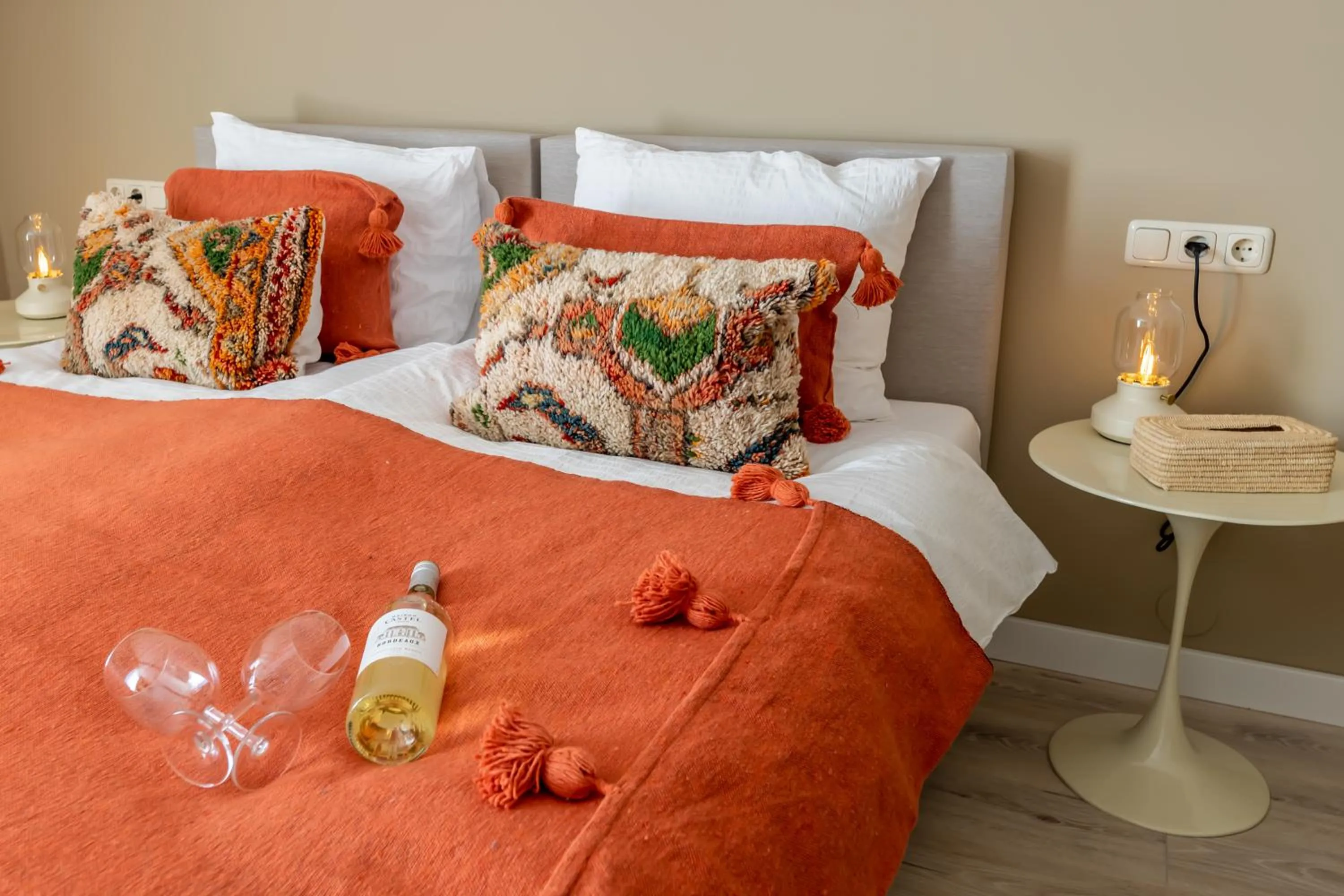 Bed in Hotel Restaurant Toxopeus