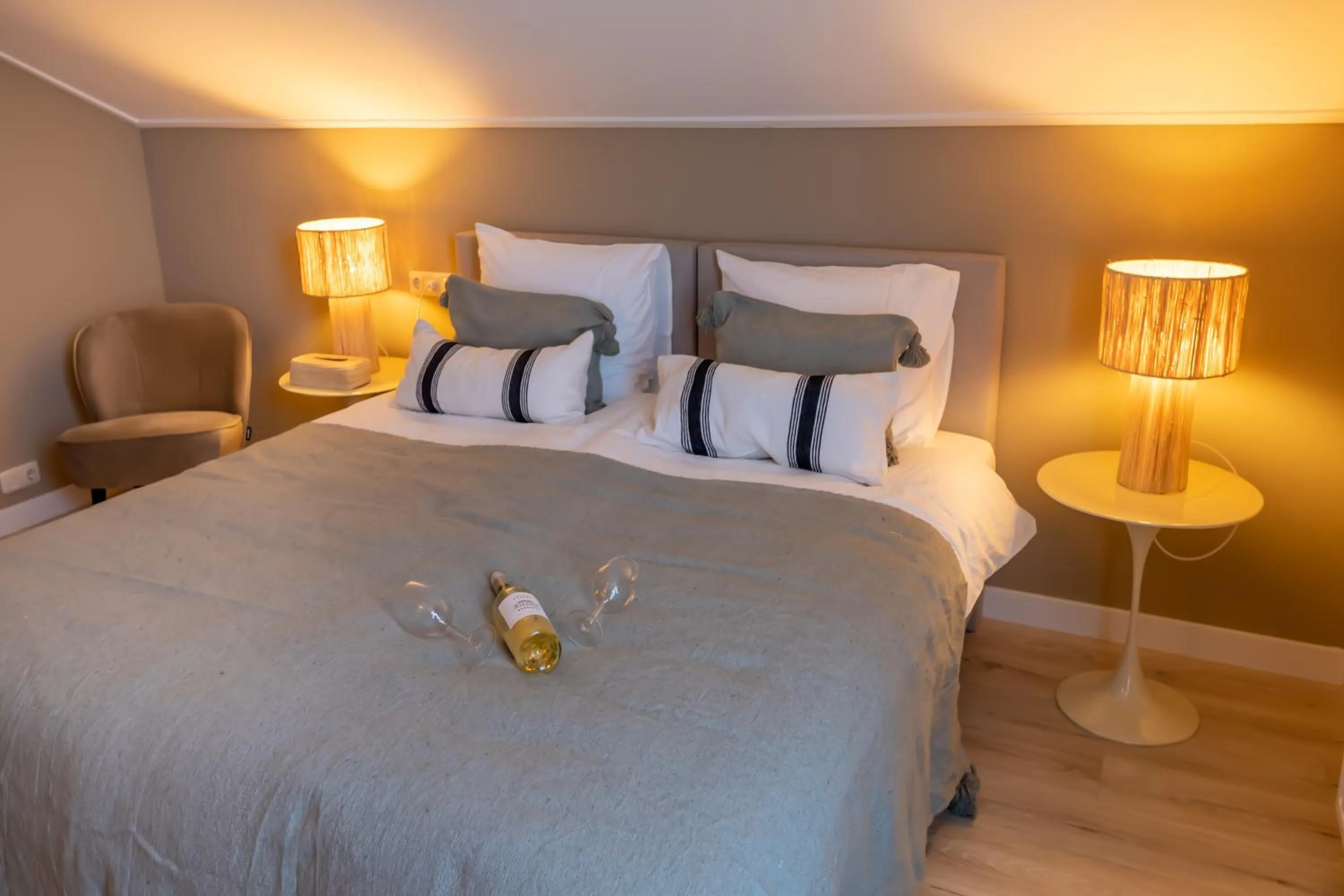 Bed in Hotel Restaurant Toxopeus