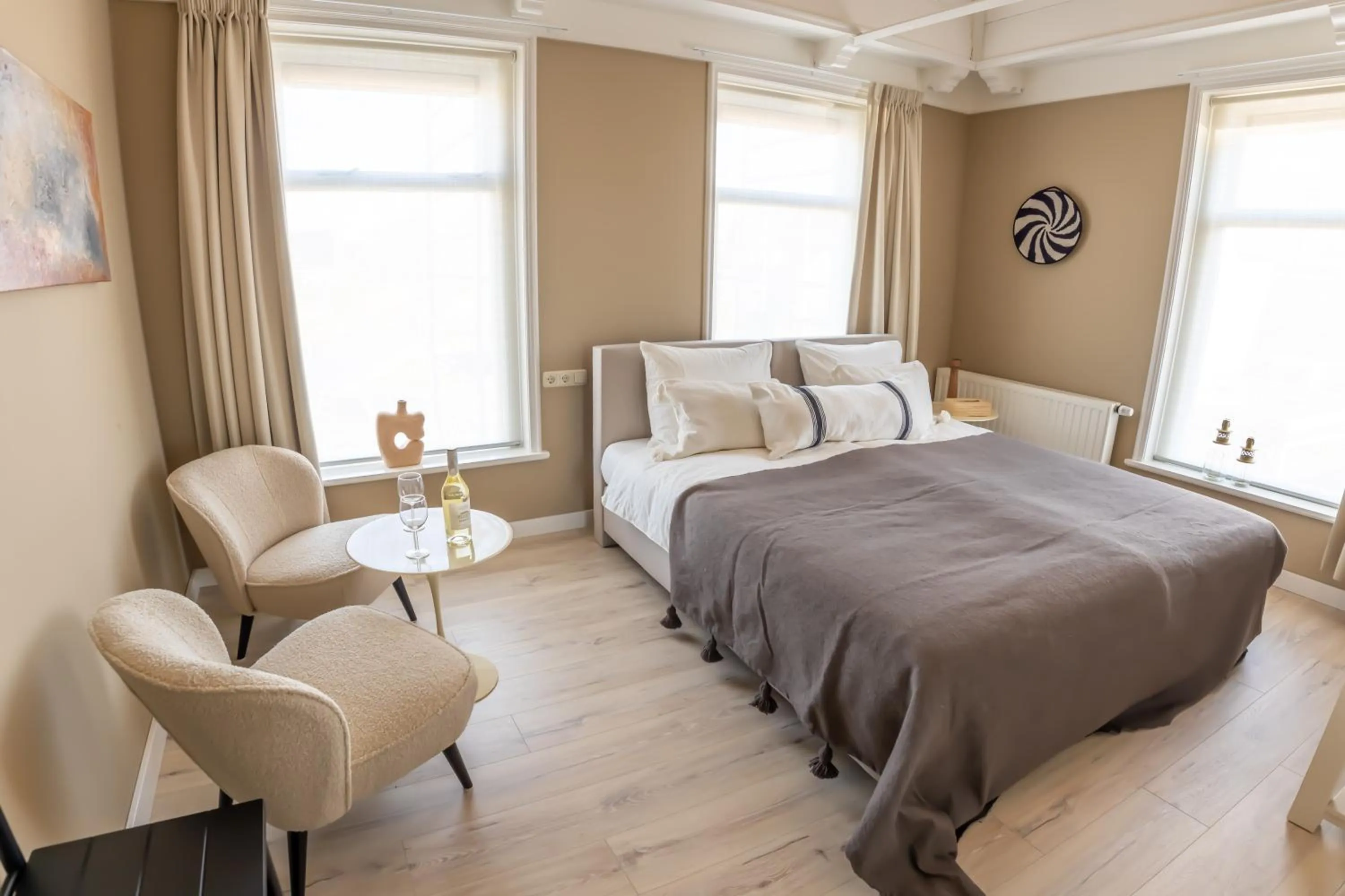 Bed in Hotel Restaurant Toxopeus