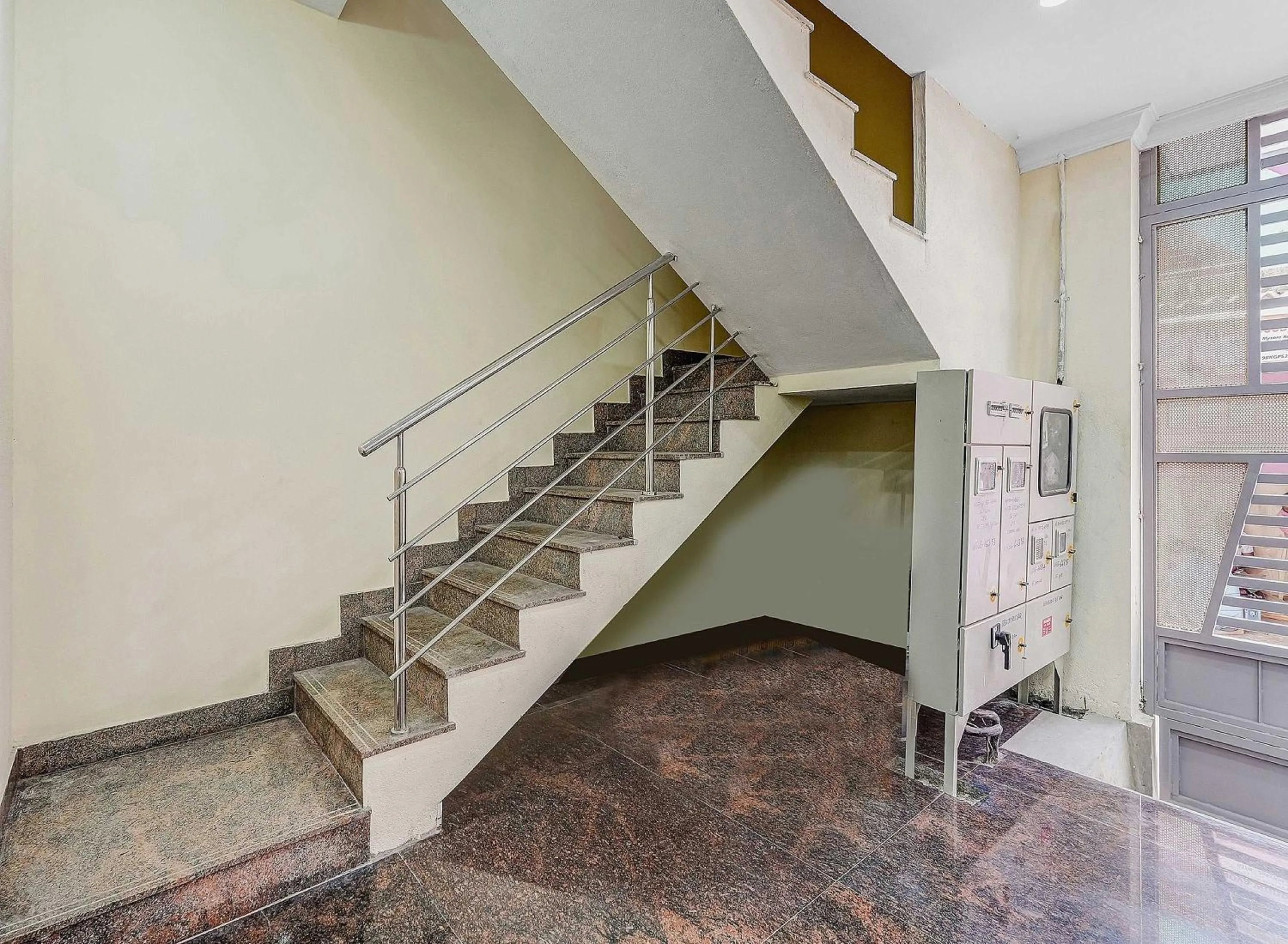 Lobby or reception in Hotel O Sri Thirumala Lodge