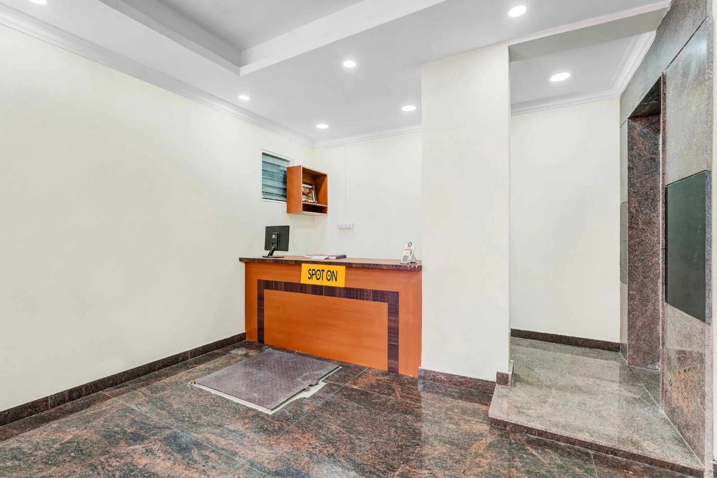 Lobby or reception in Hotel O Sri Thirumala Lodge