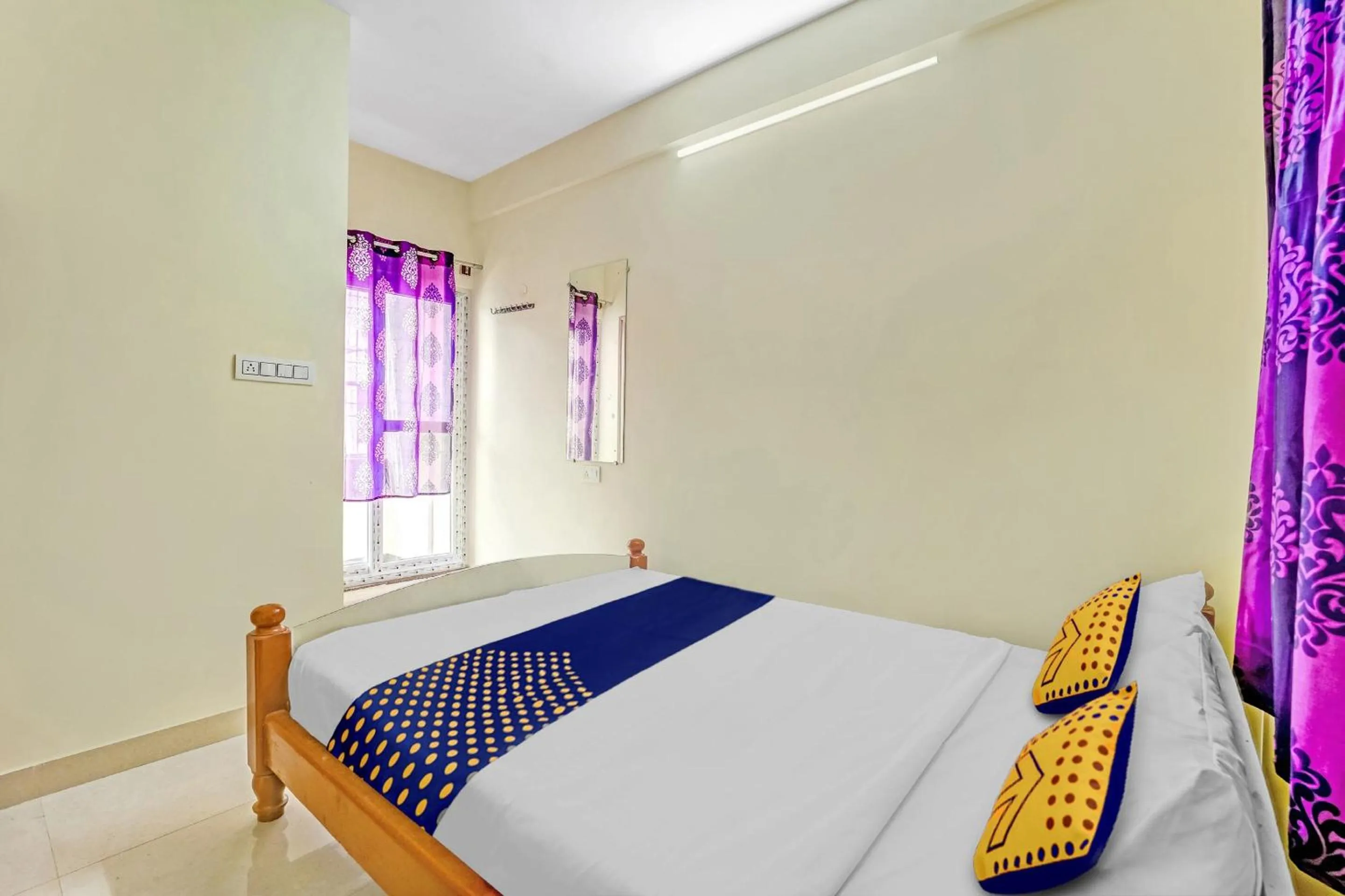 Bedroom, Bed in Hotel O Sri Thirumala Lodge