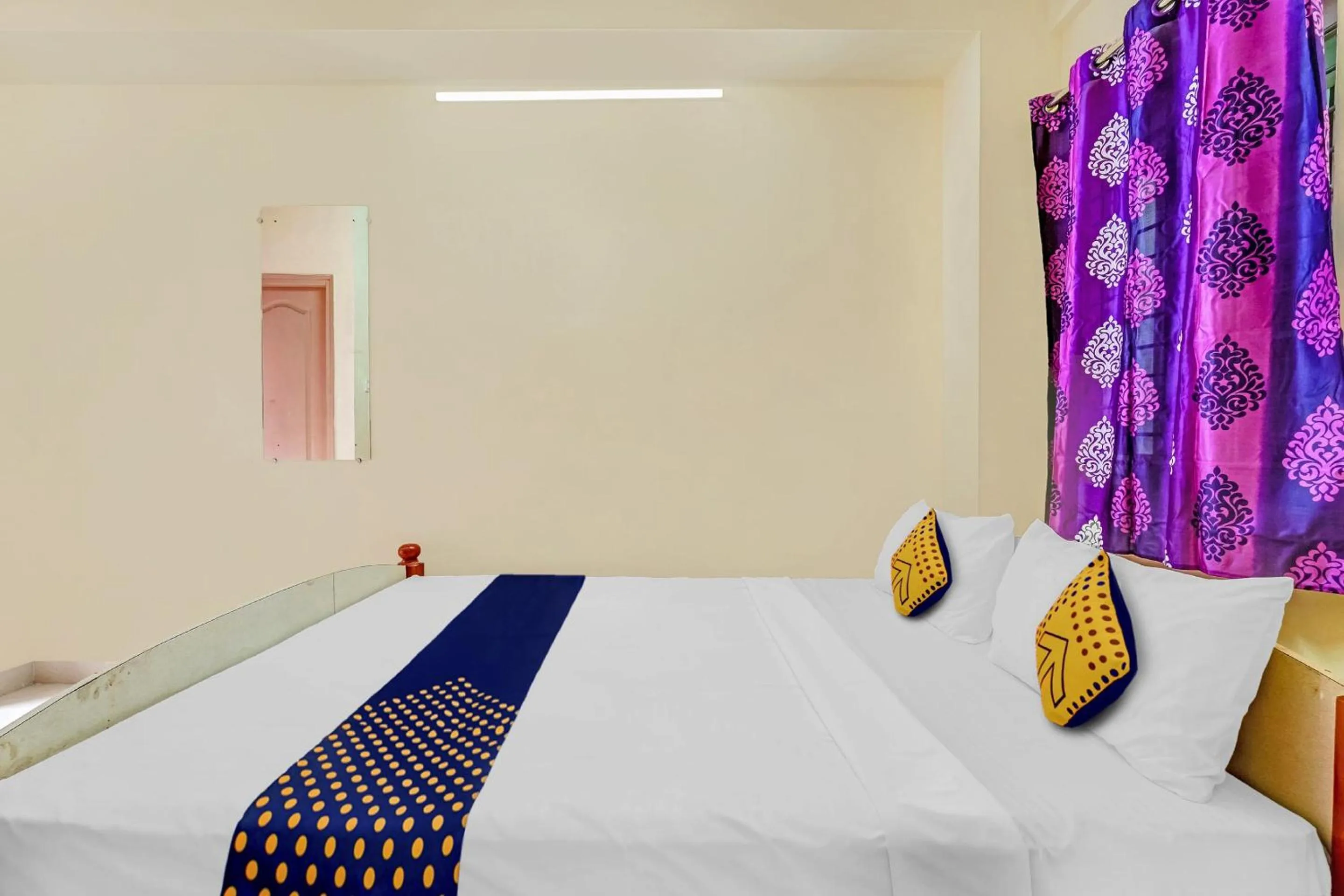 Bedroom, Bed in Hotel O Sri Thirumala Lodge