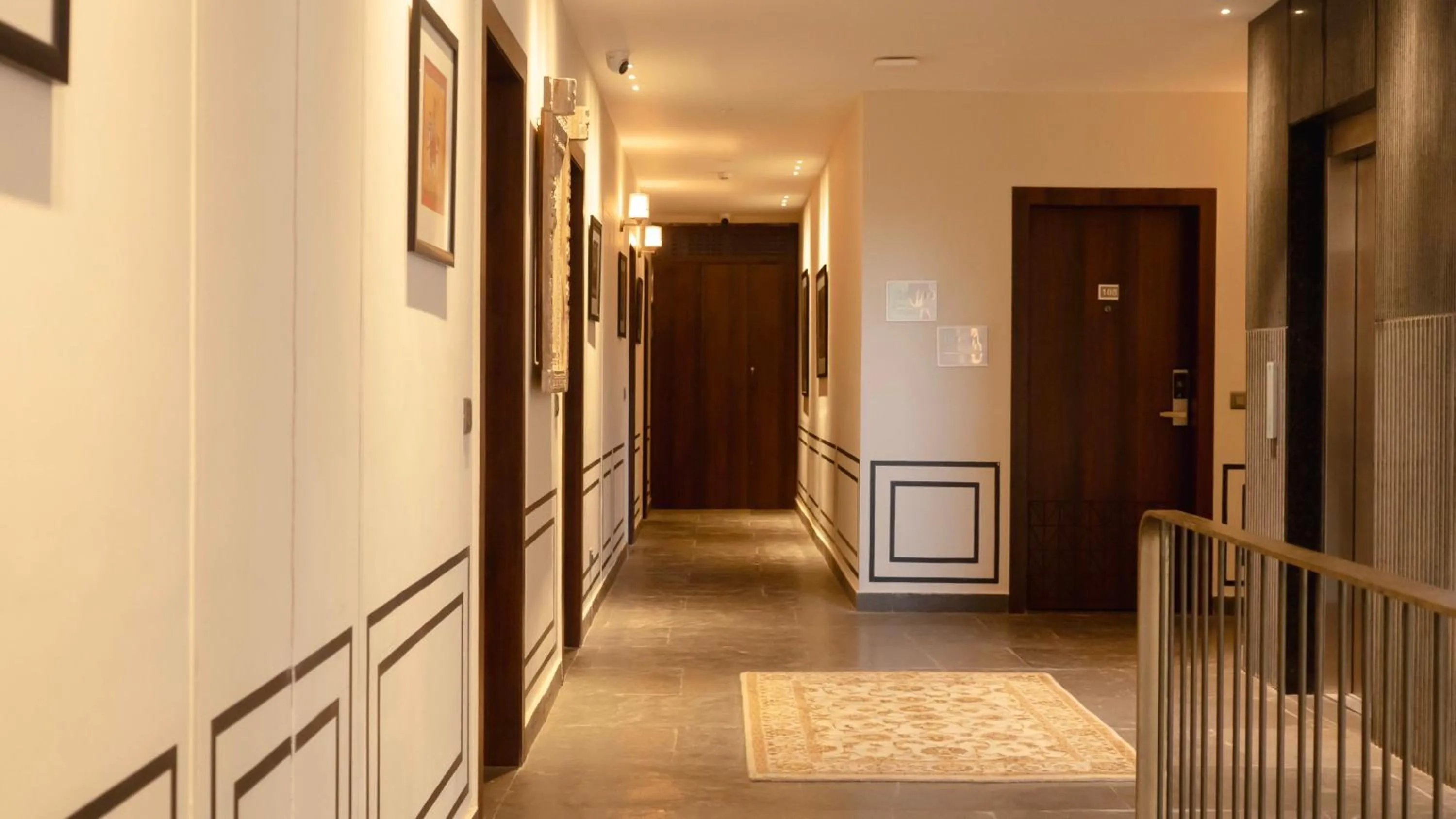 Decorative detail in Hotel Bawa Udaipur