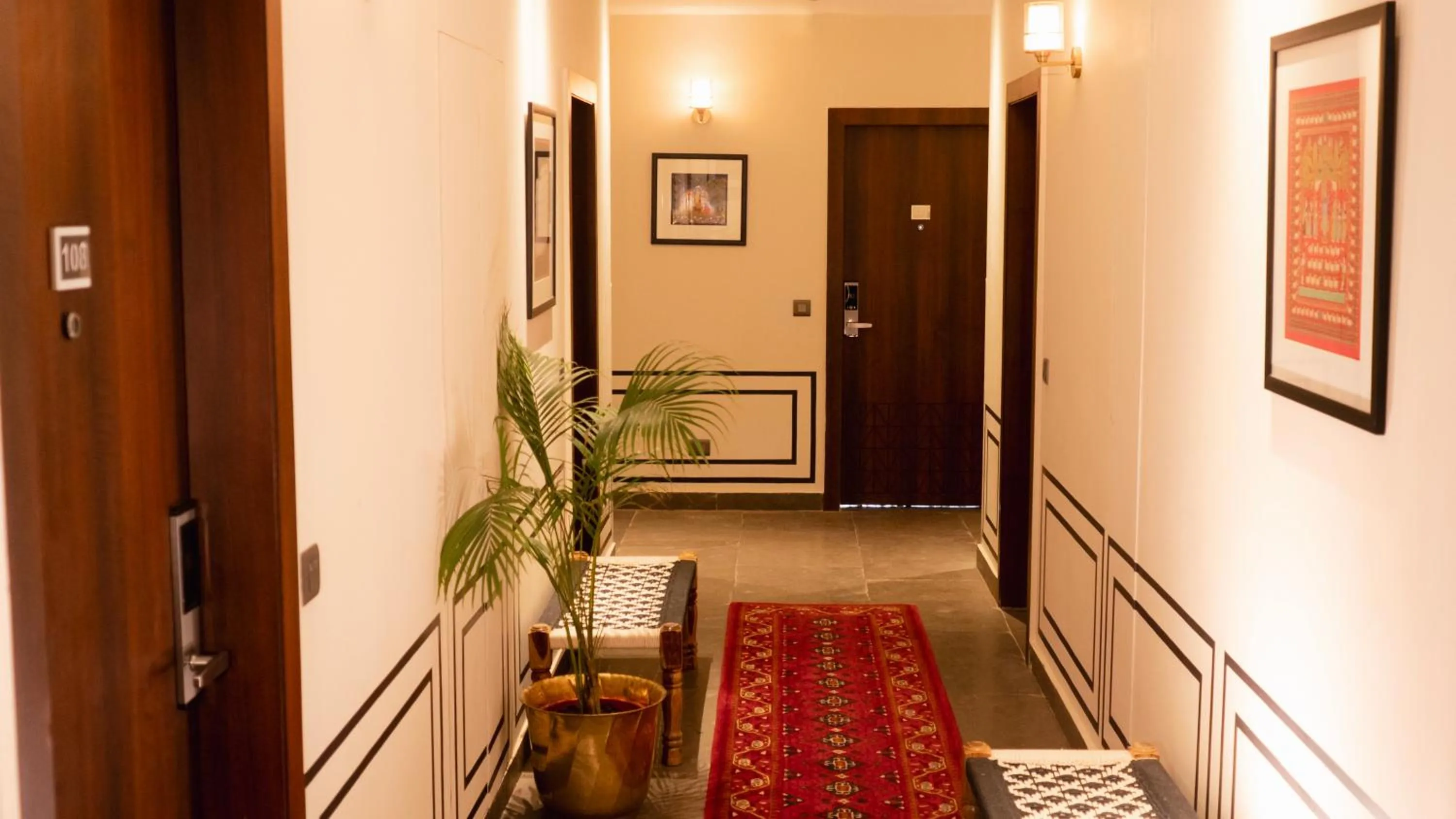 Decorative detail in Hotel Bawa Udaipur