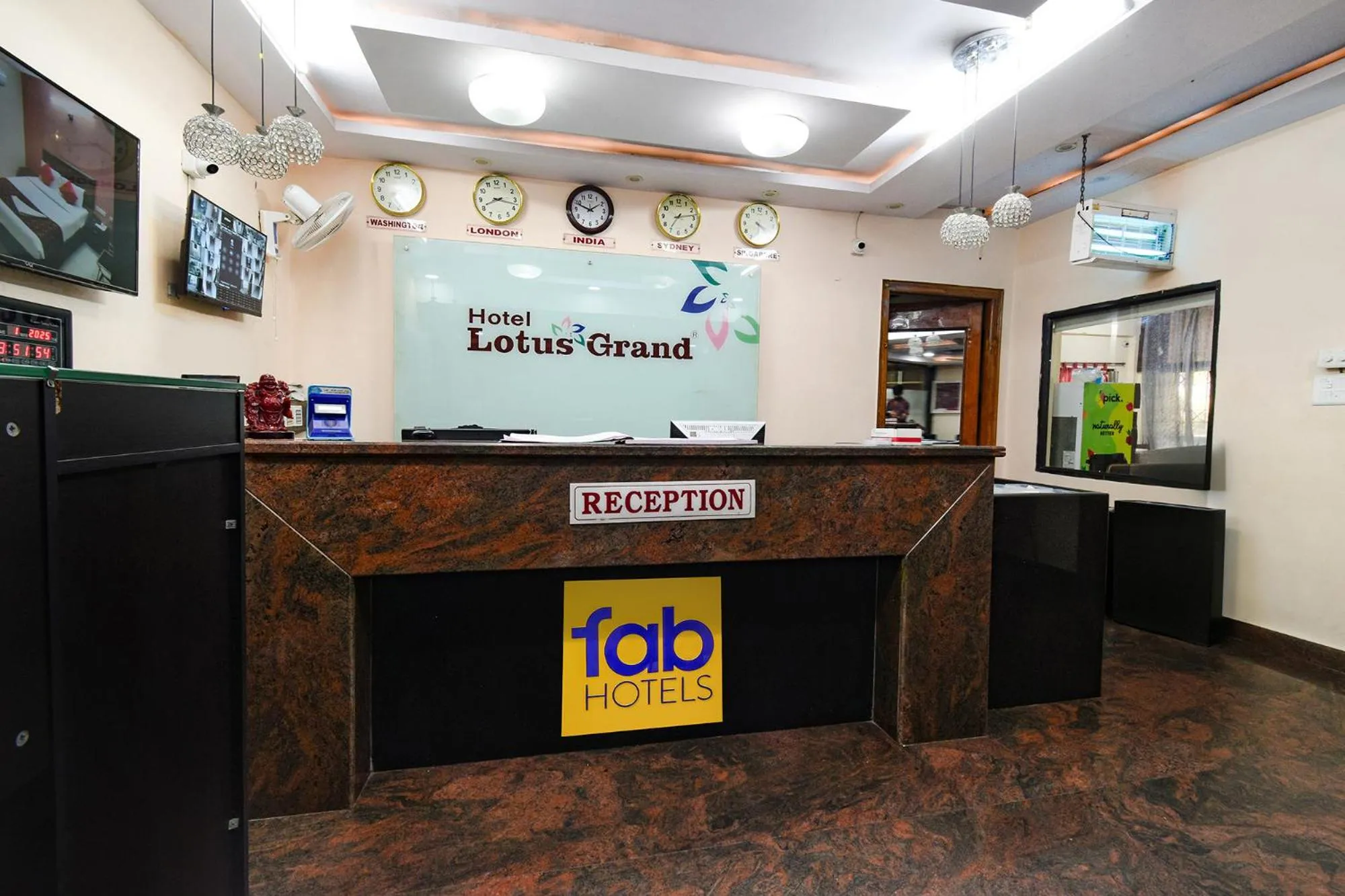Lobby or reception in Hotel L Grand - Nr Secunderabad Railway Station