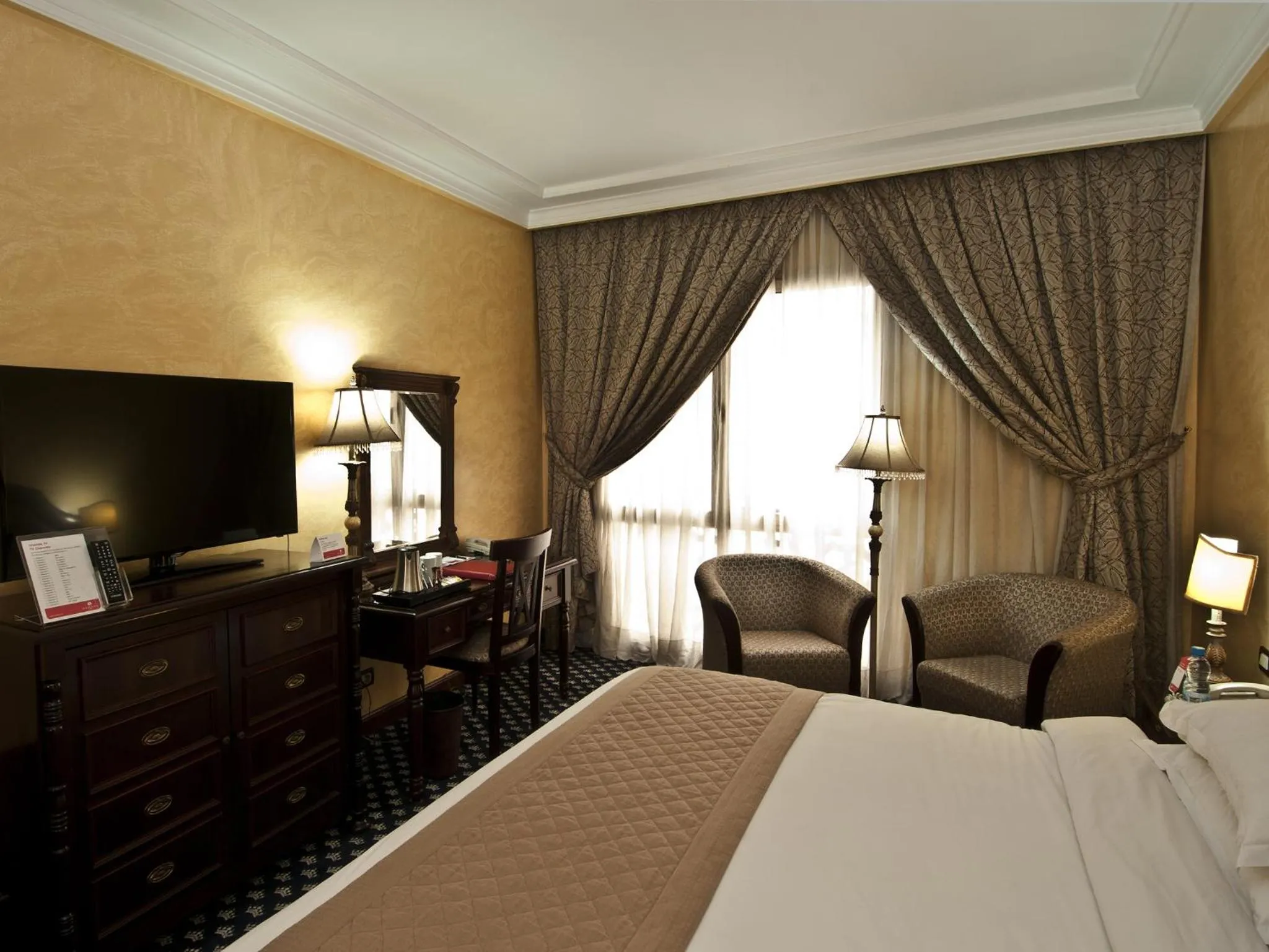 Decorative detail, Bed in Ramada By Wyndham Fes