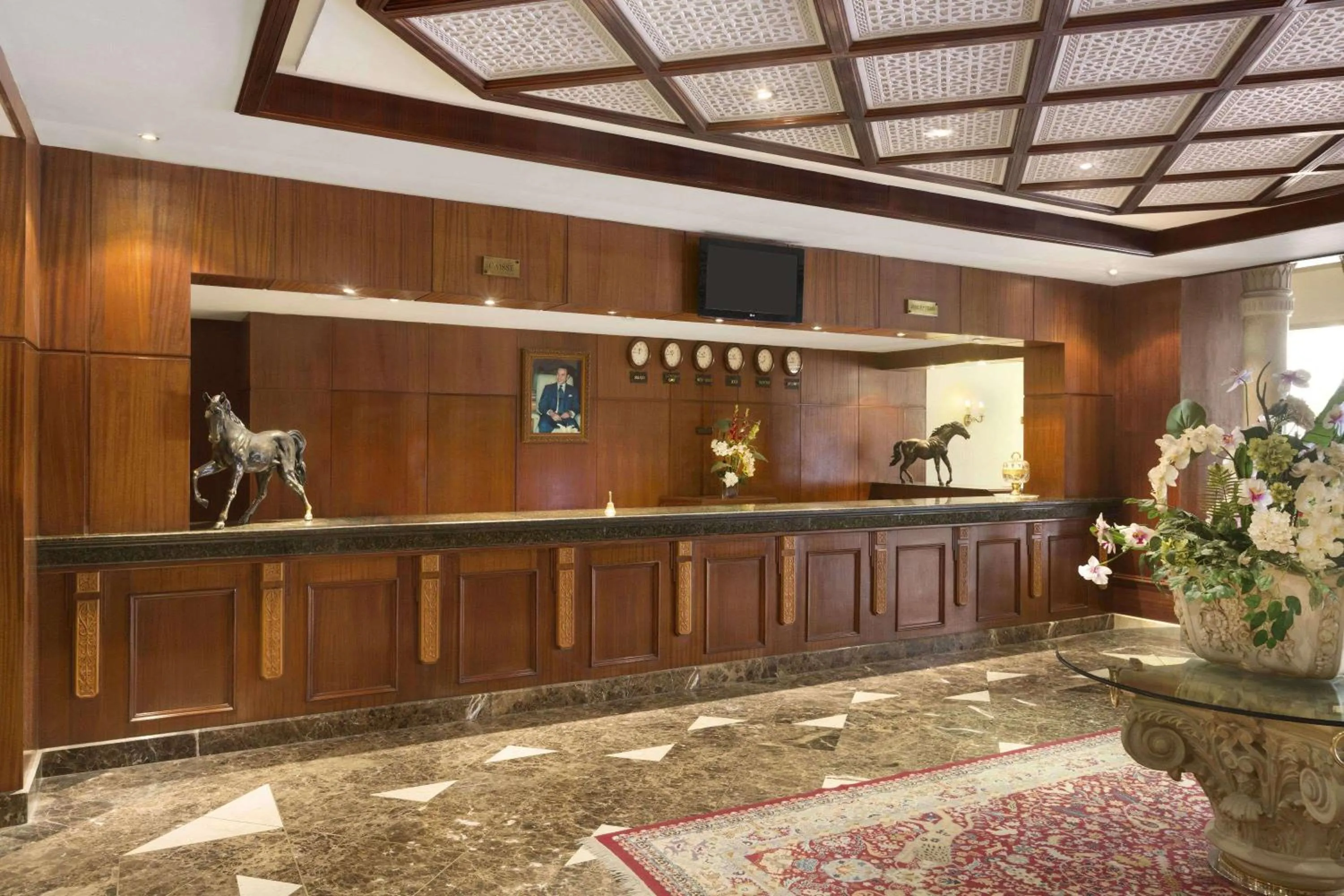 Lobby or reception in Ramada By Wyndham Fes