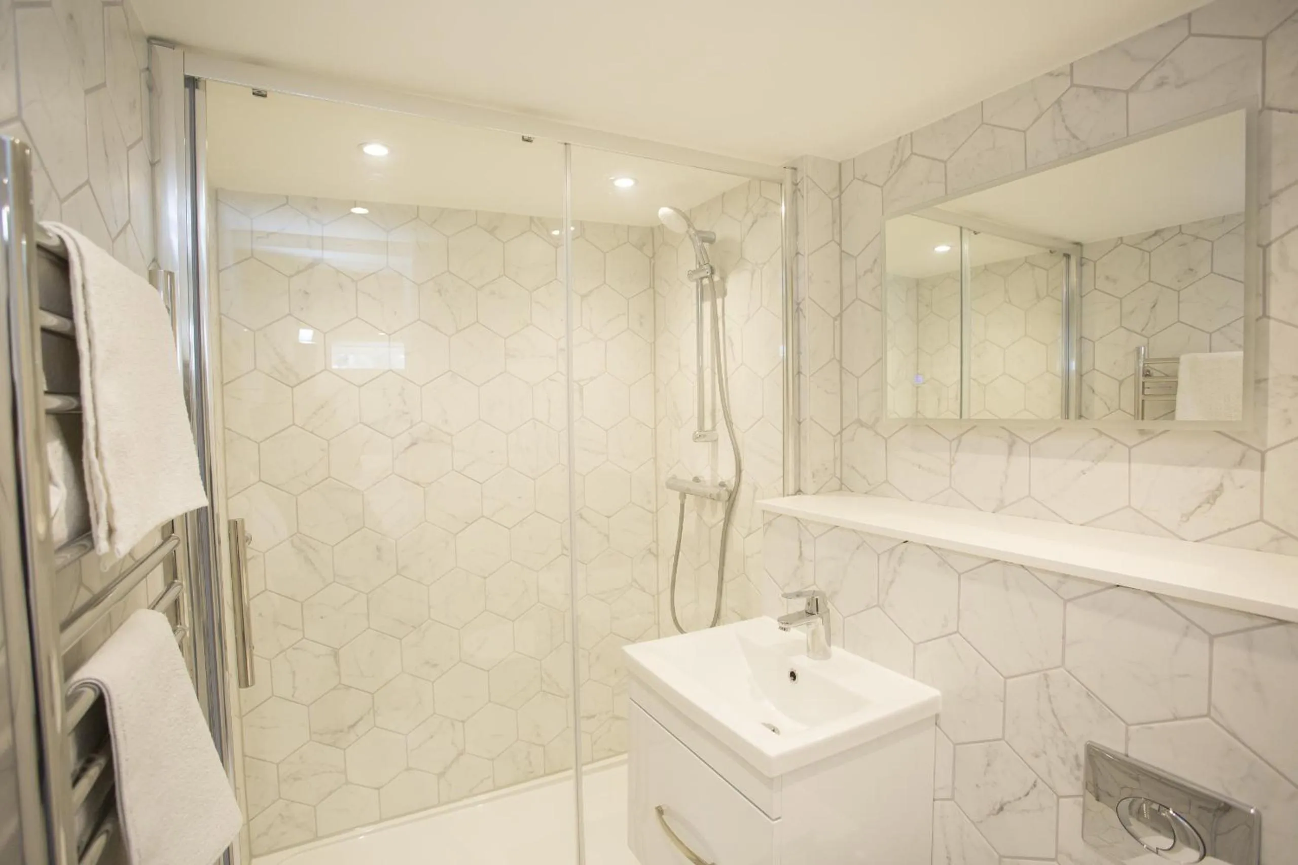 Bathroom in Garden View