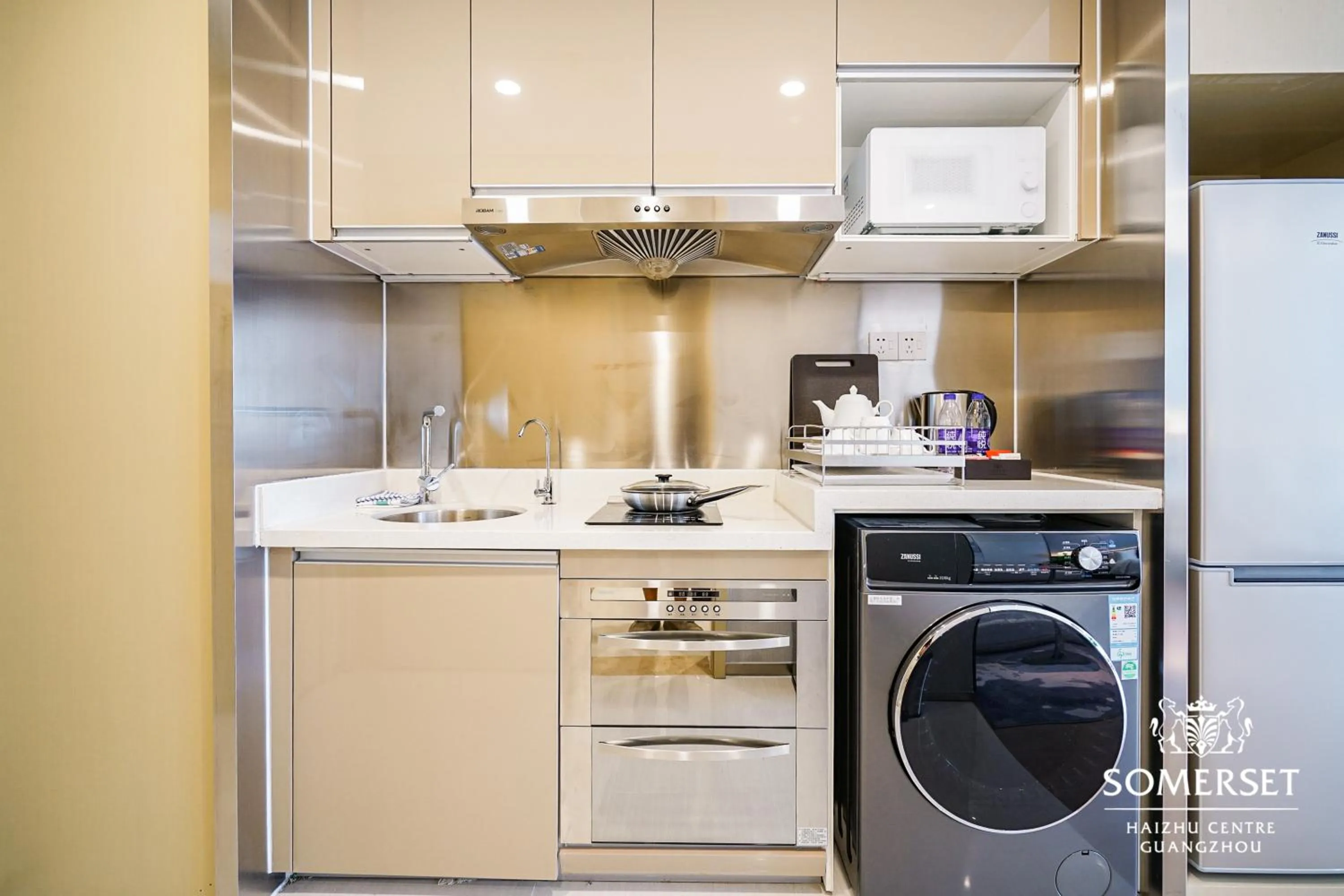 Kitchen or kitchenette in Somerset Haizhu Centre Guangzhou