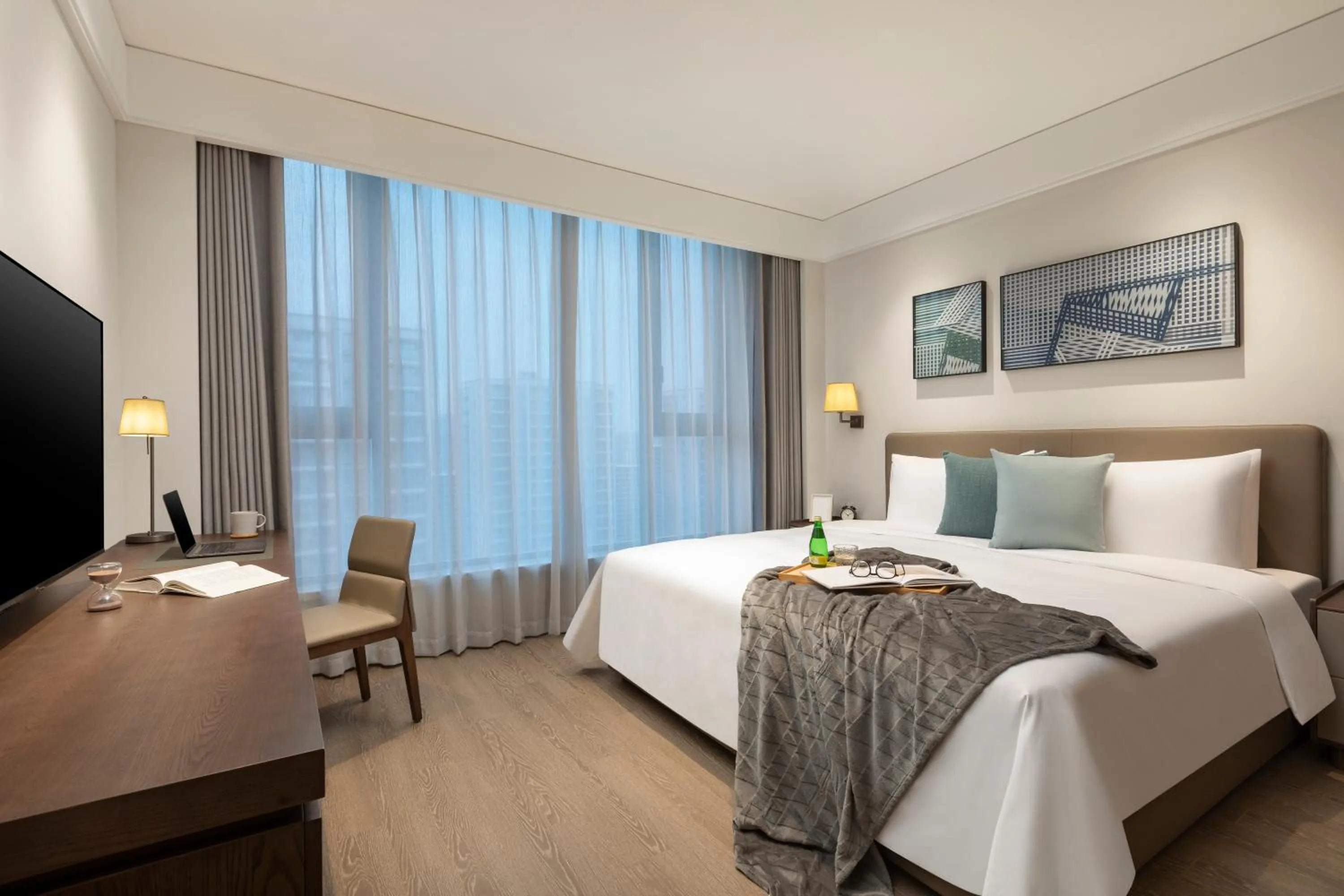 Photo of the whole room, Bed in Qingshan Lake Tianlan Hotel Hangzhou