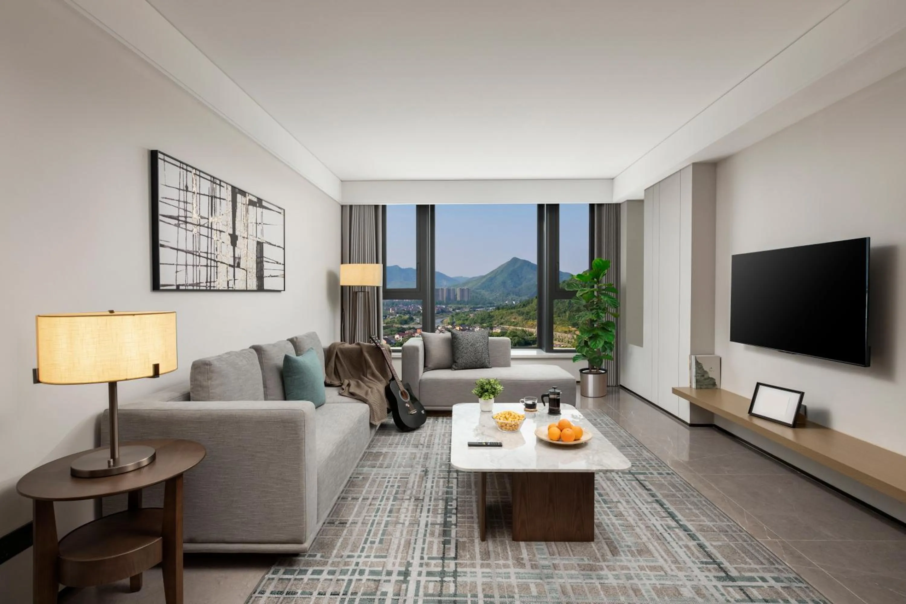 Living room in Qingshan Lake Tianlan Hotel Hangzhou