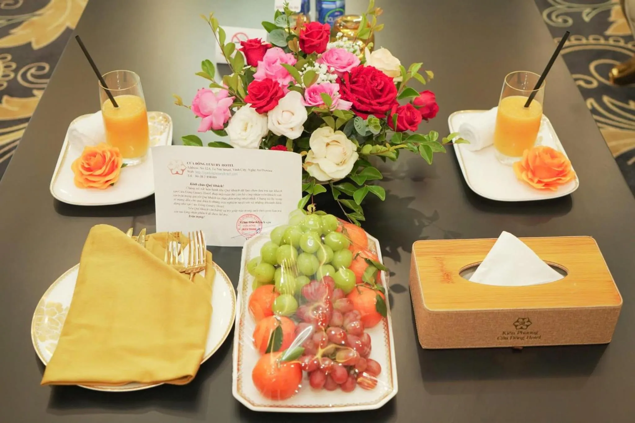 Living room in Cửa Đông Luxury Hotel