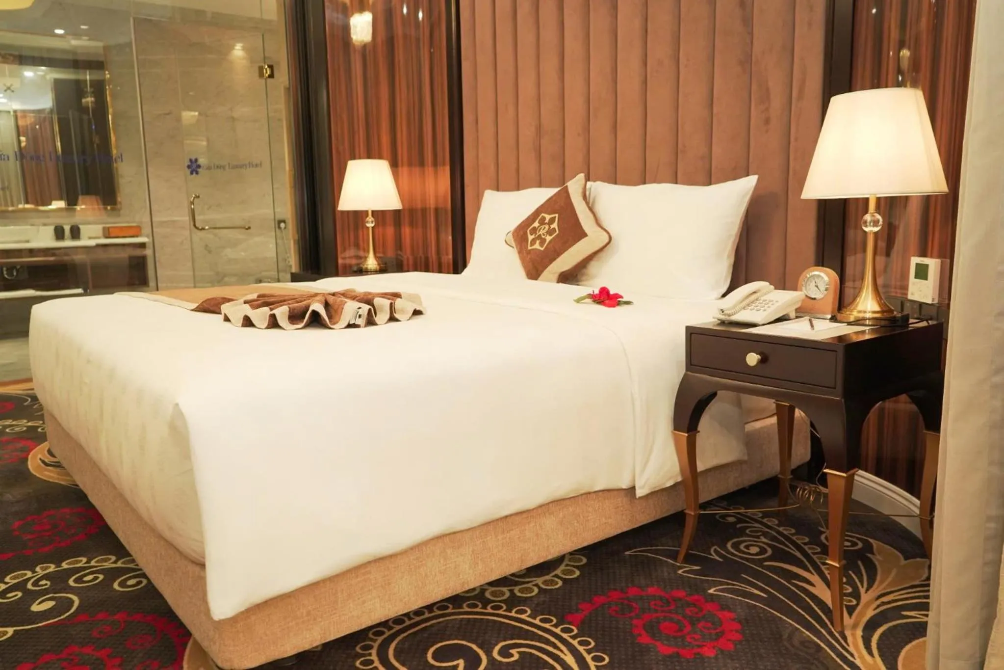 Bedroom, Bed in Cửa Đông Luxury Hotel