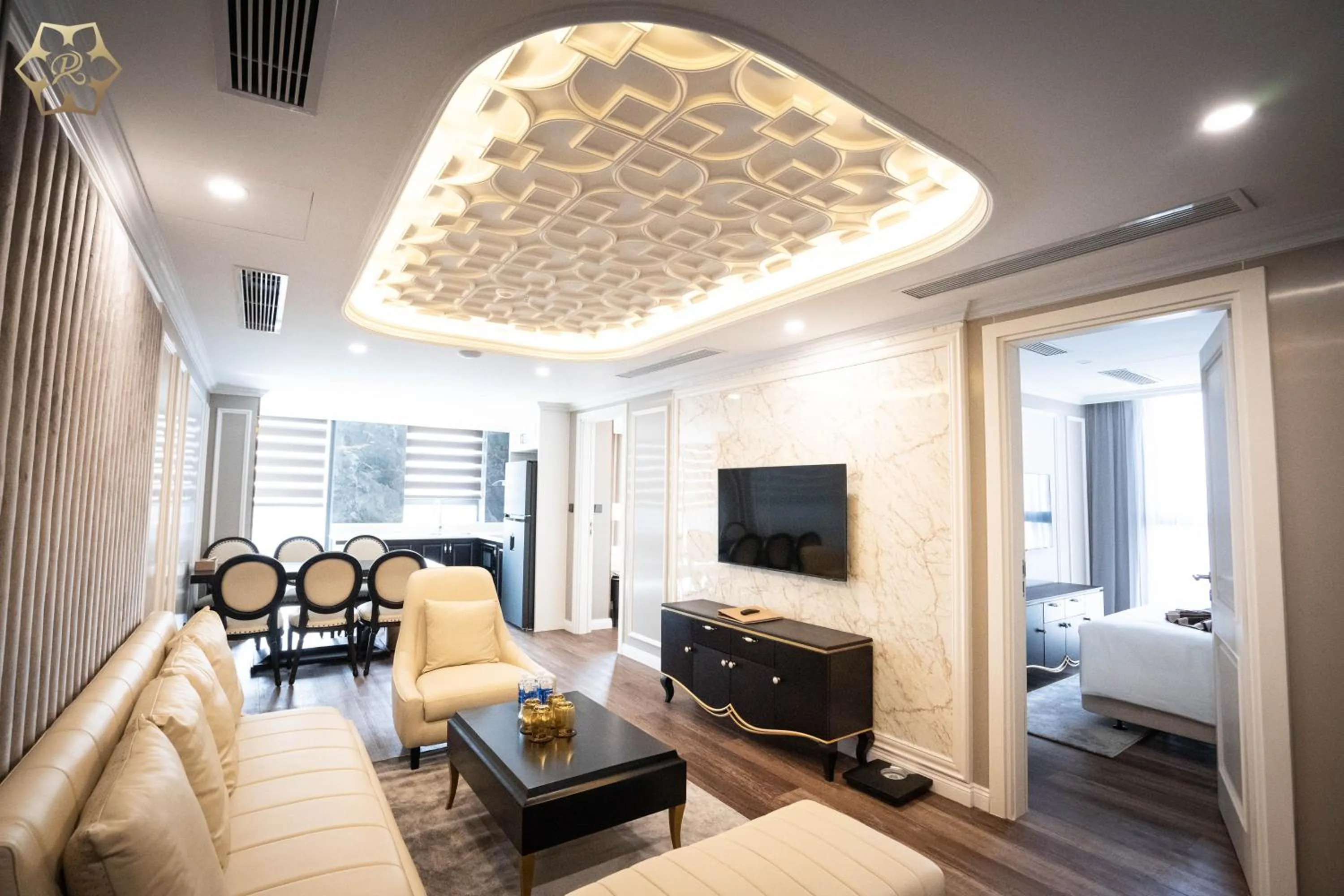 Living room in Cửa Đông Luxury Hotel