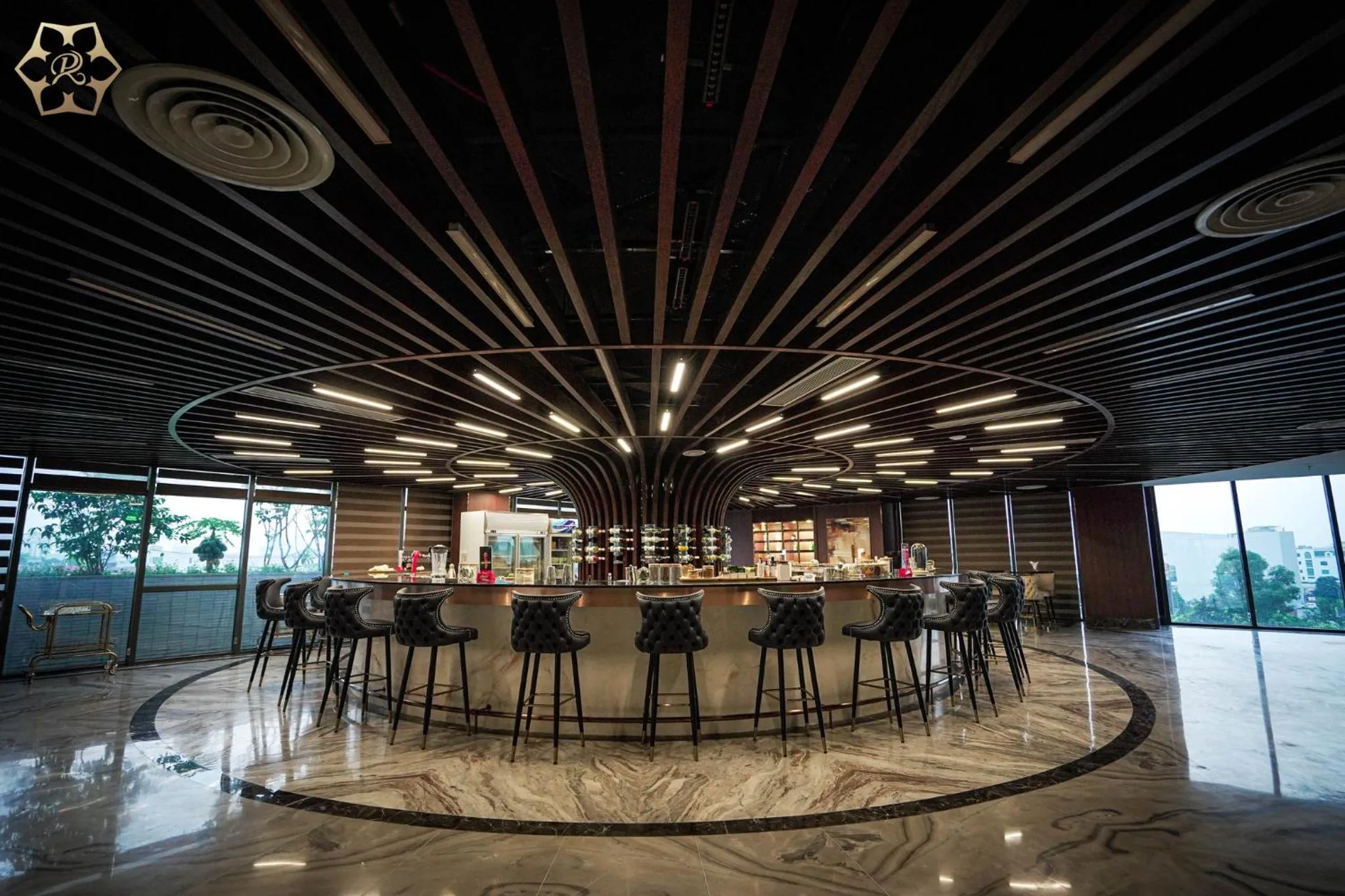 Lounge or bar in Cửa Đông Luxury Hotel