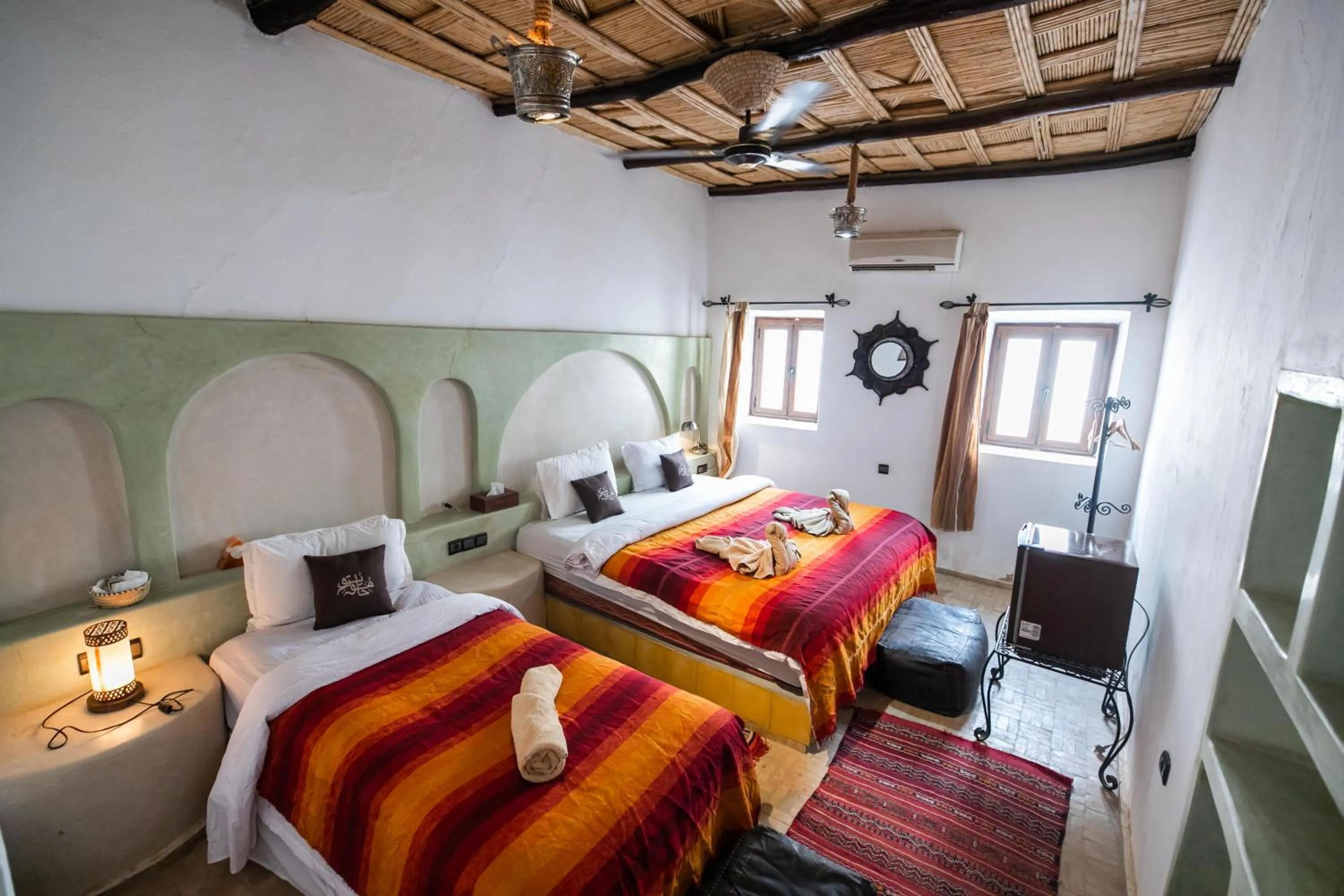 Bed in Kasbah Mohayut