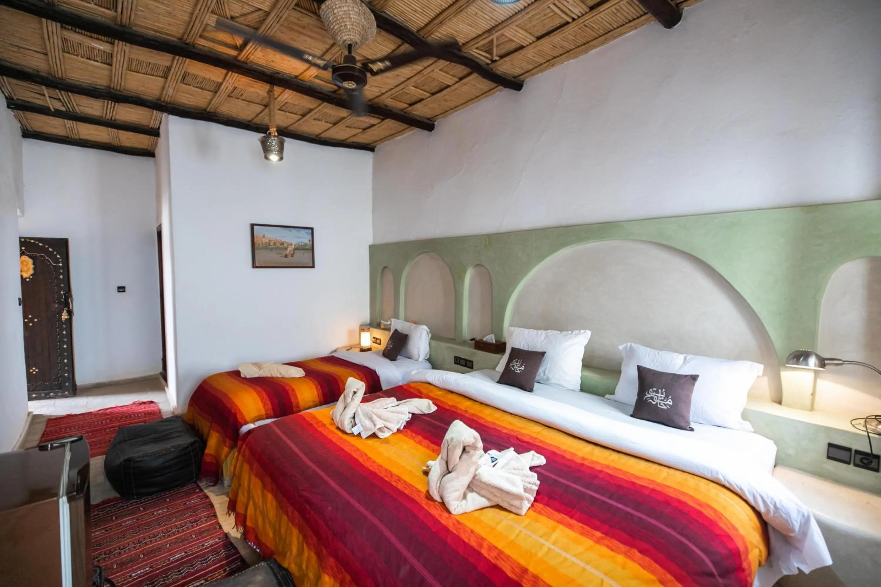 Bed in Kasbah Mohayut