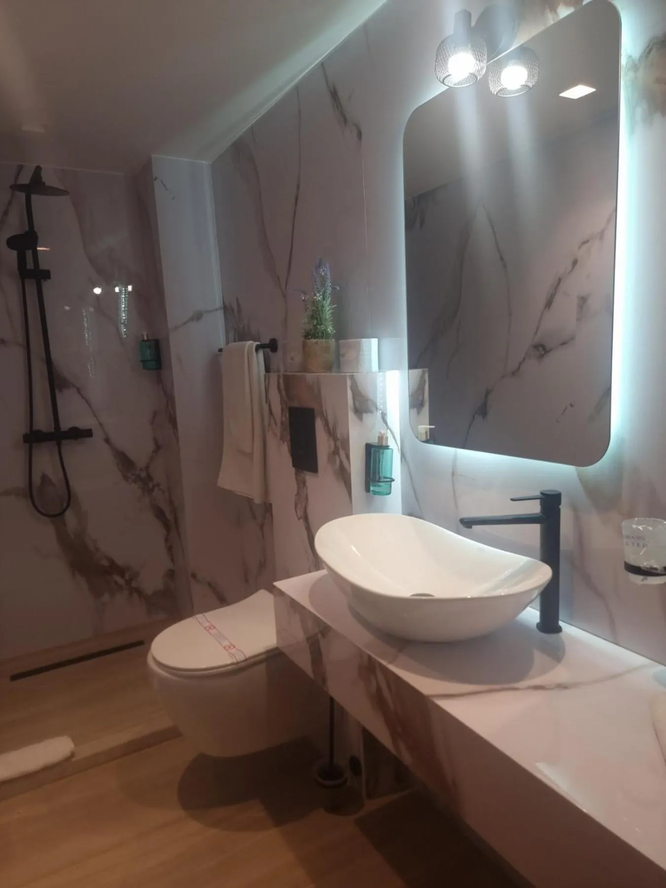 Bathroom in Hotel Kerber