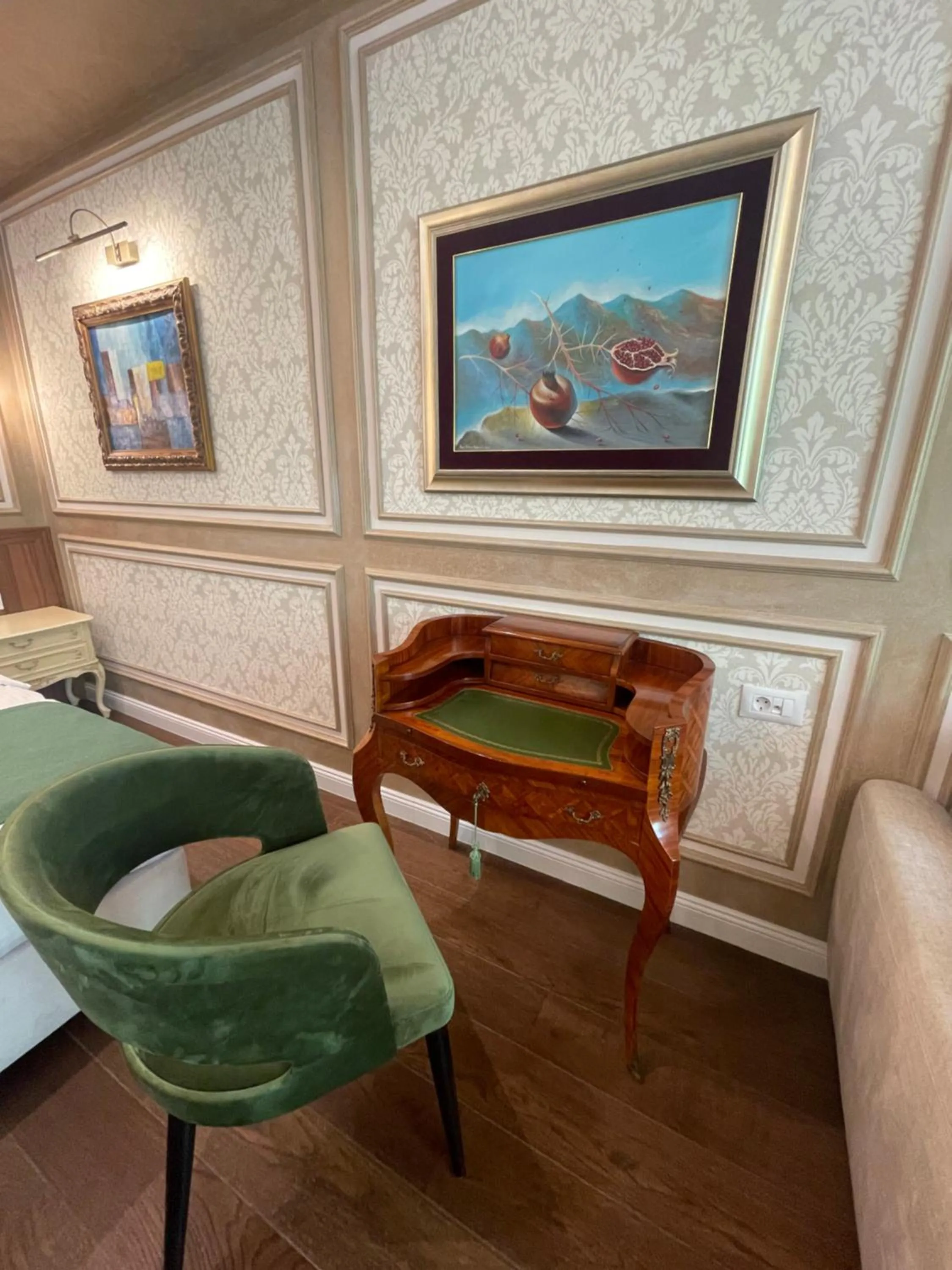 Decorative detail in Hotel Kerber