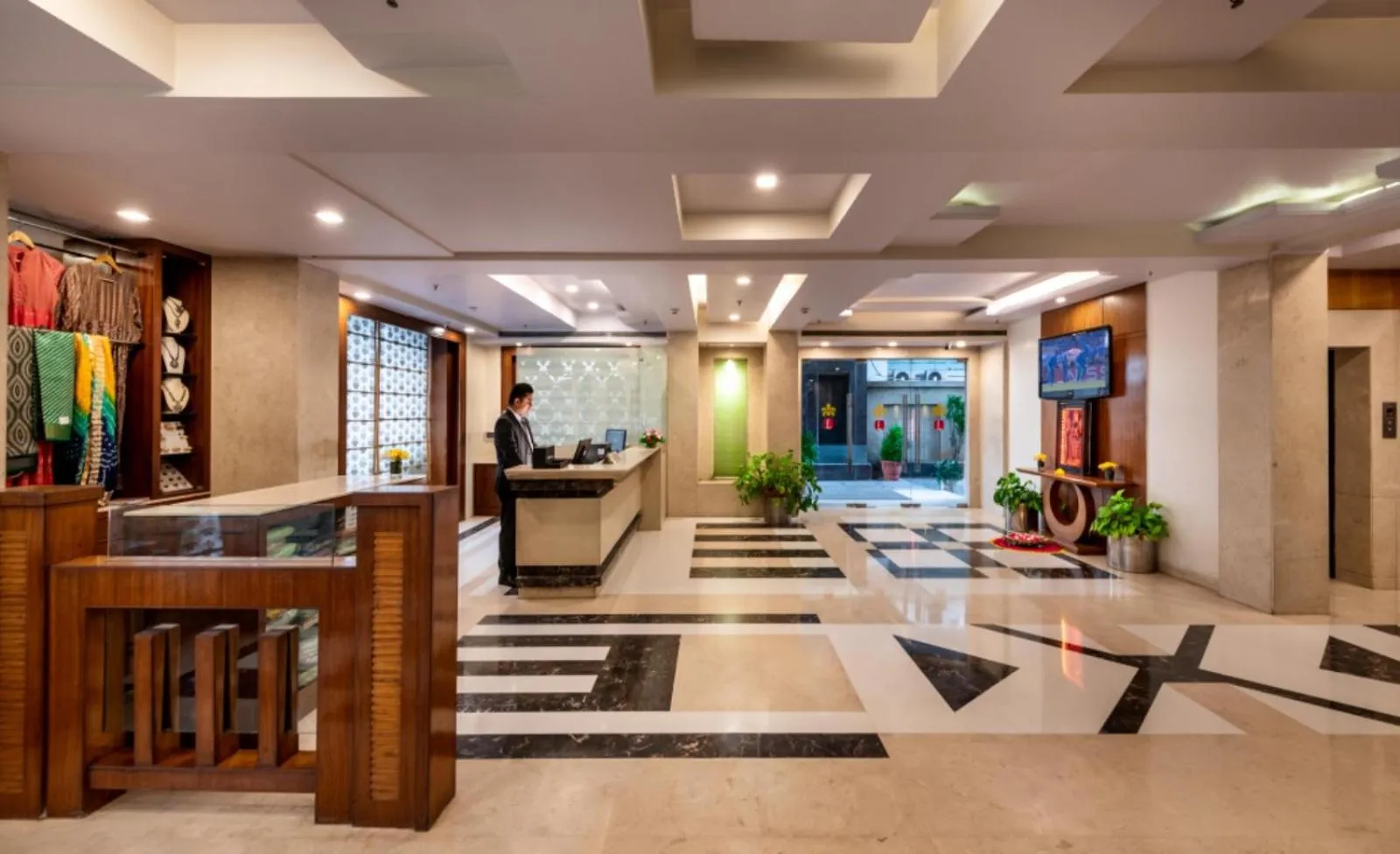Lobby or reception in Libra Lords Inn, Jaipur