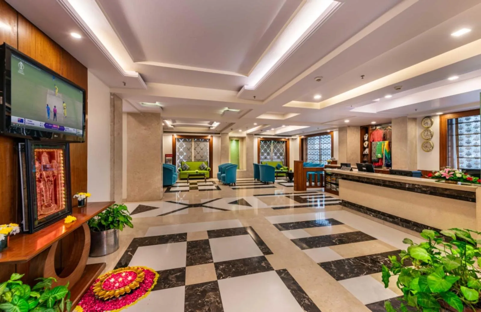 Lobby or reception in Libra Lords Inn, Jaipur