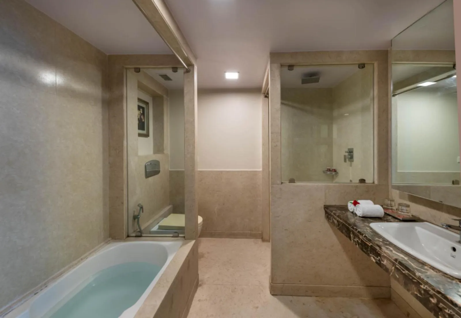 Shower in Libra Lords Inn, Jaipur