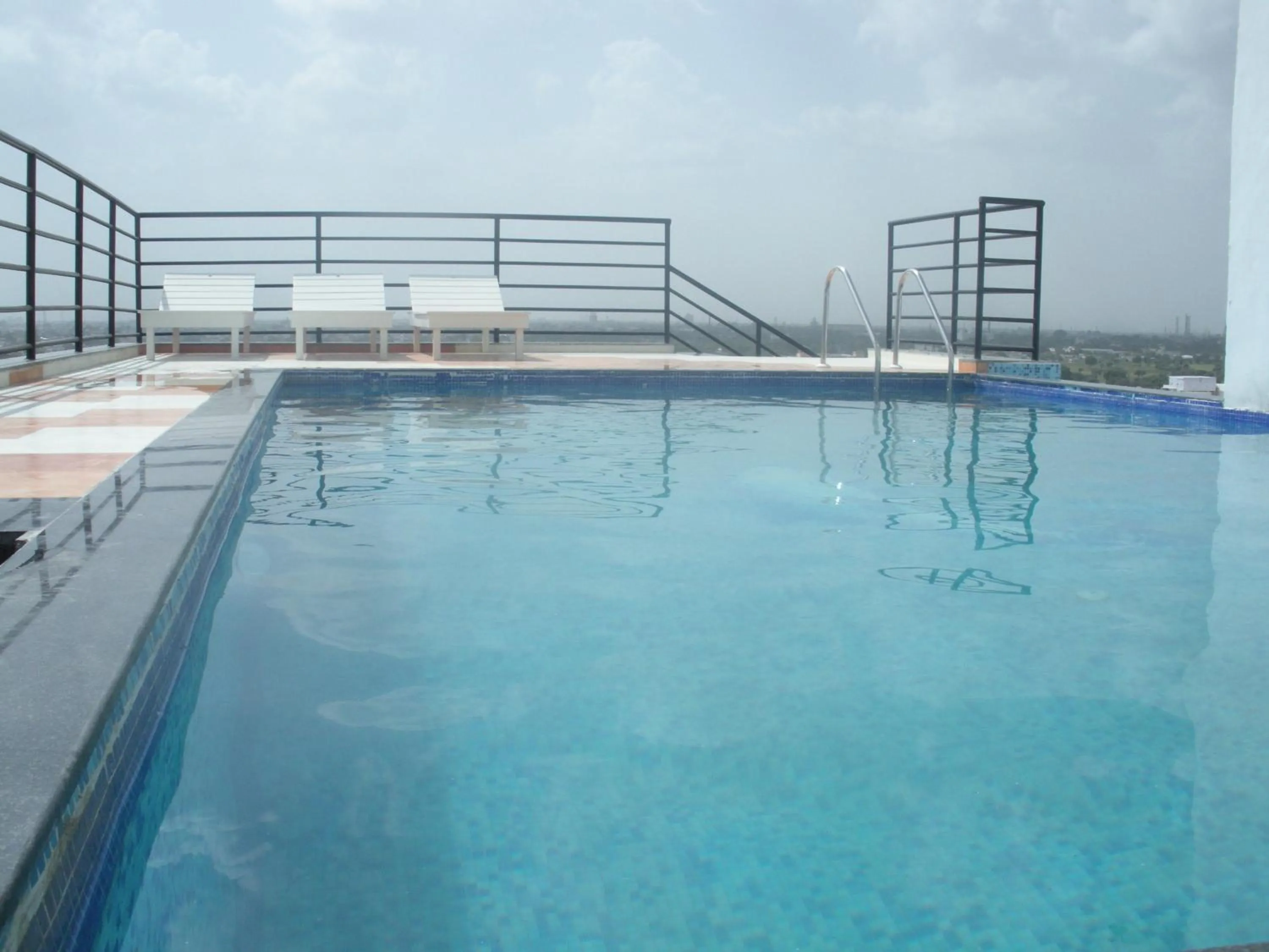 Pool view in Libra Lords Inn, Jaipur