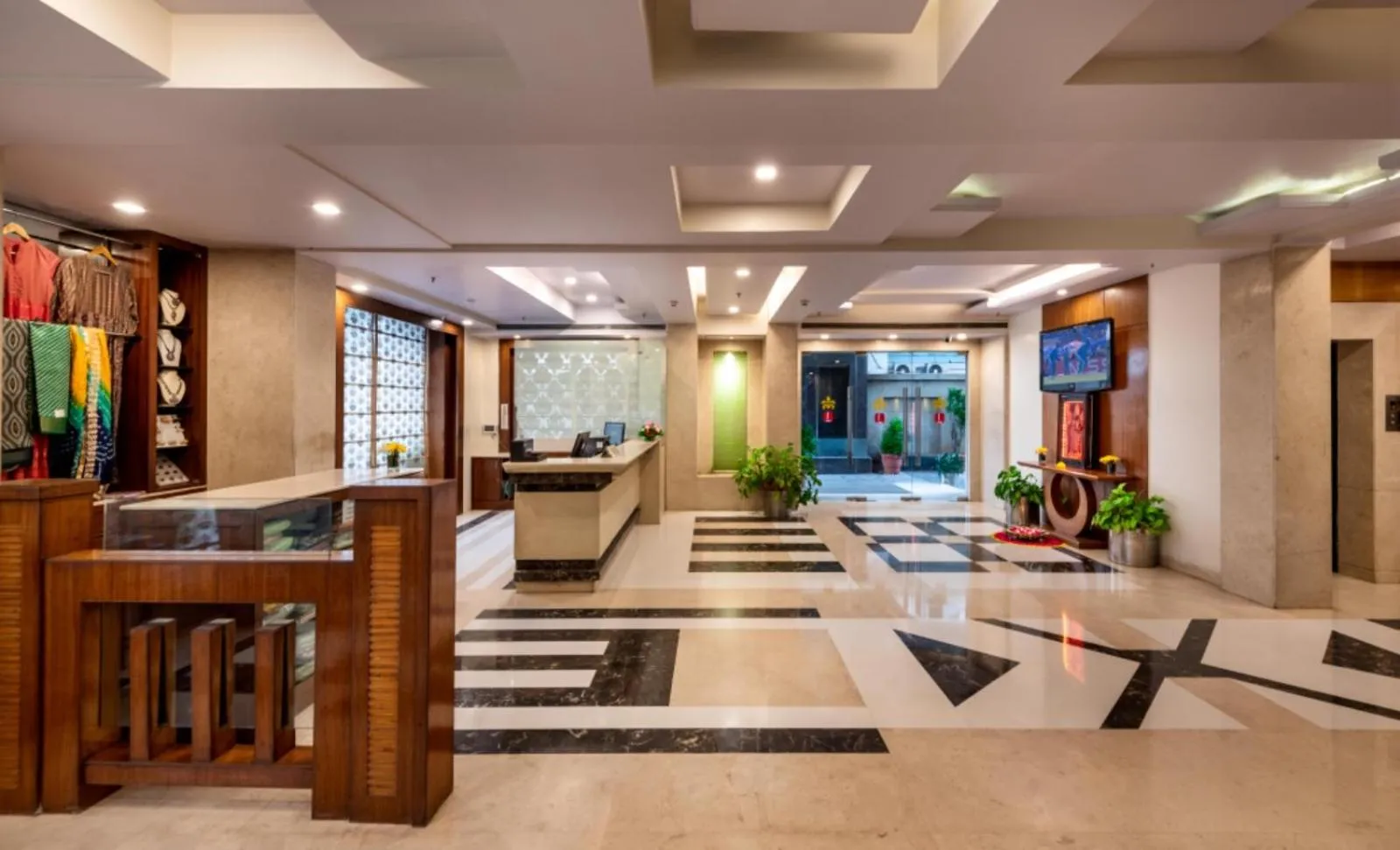Lobby or reception in Libra Lords Inn, Jaipur
