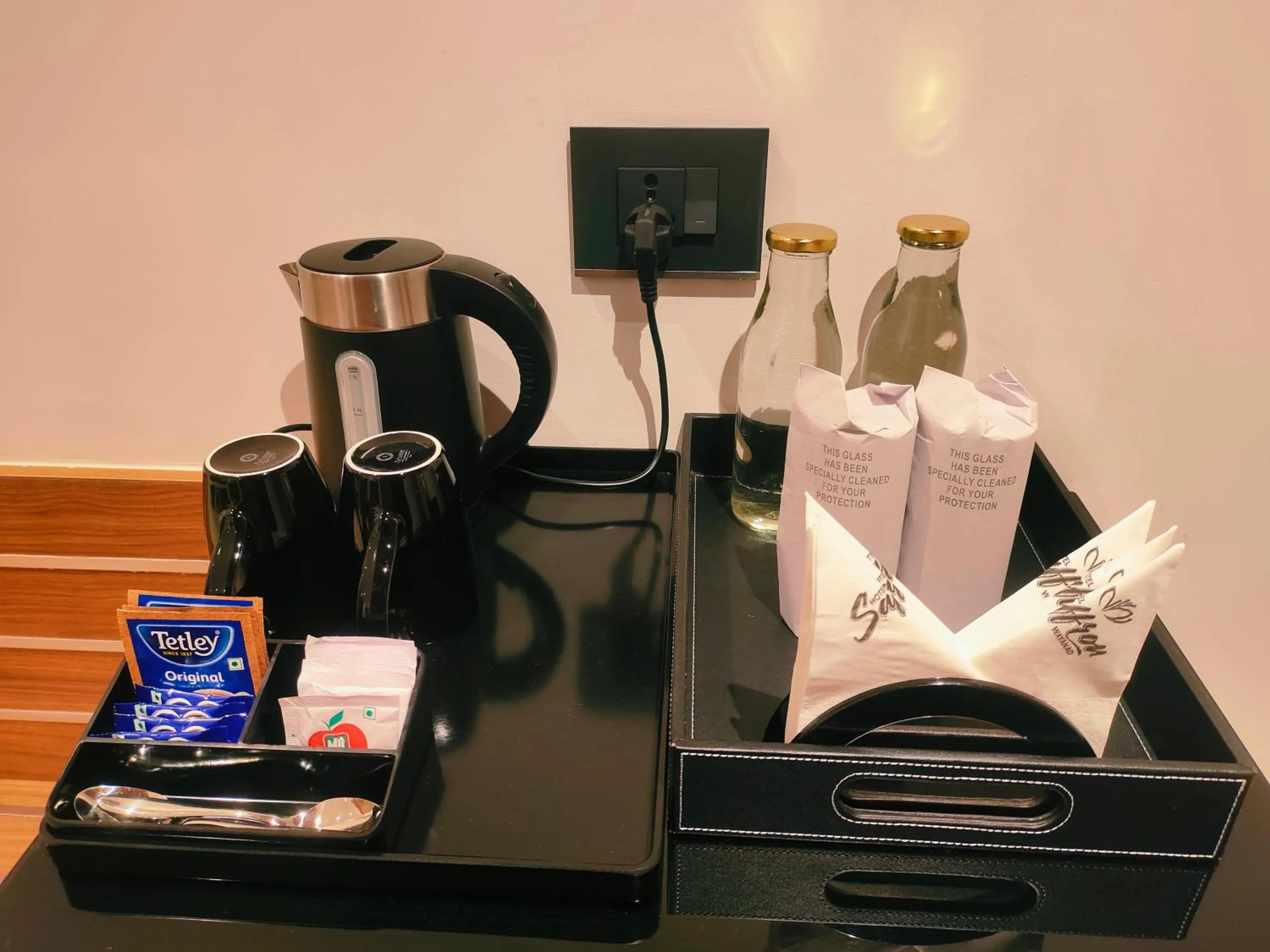 Coffee/tea facilities in Hotel Saffron Wayanad