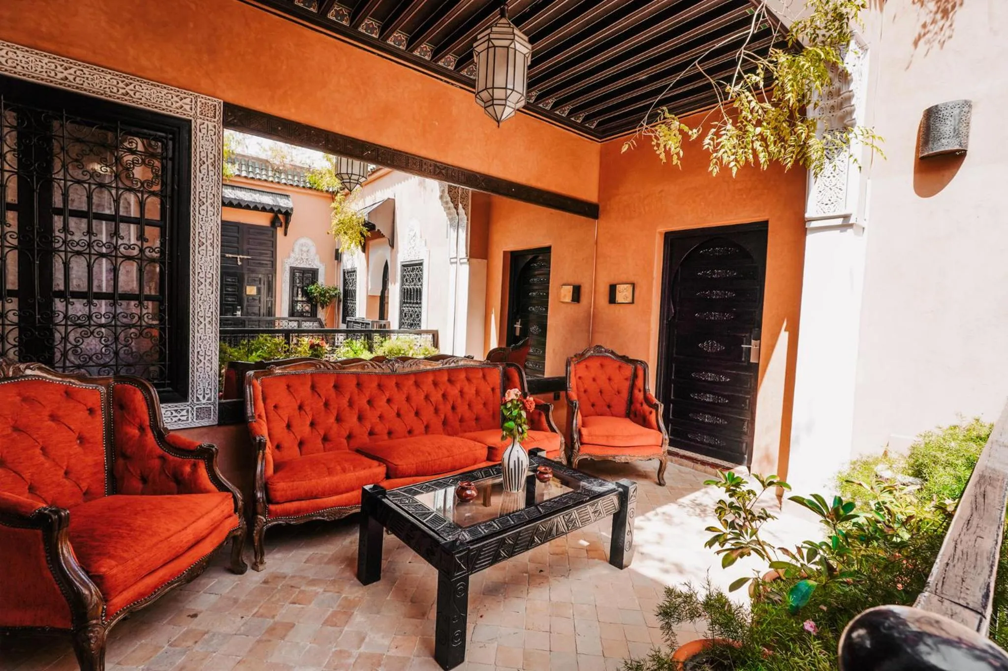 Seating area in Les Borjs De La Kasbah