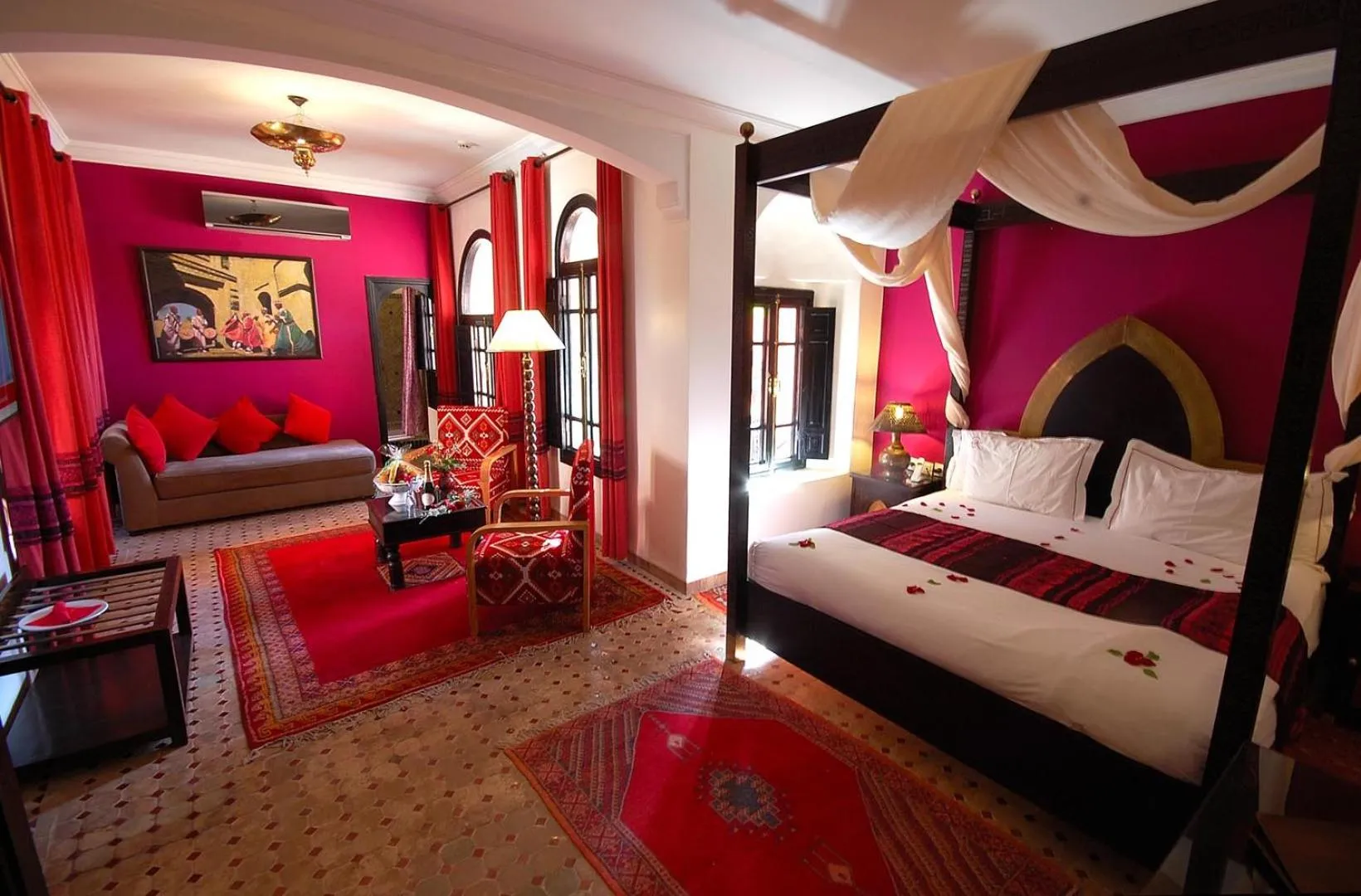 Bed in Les Borjs De La Kasbah