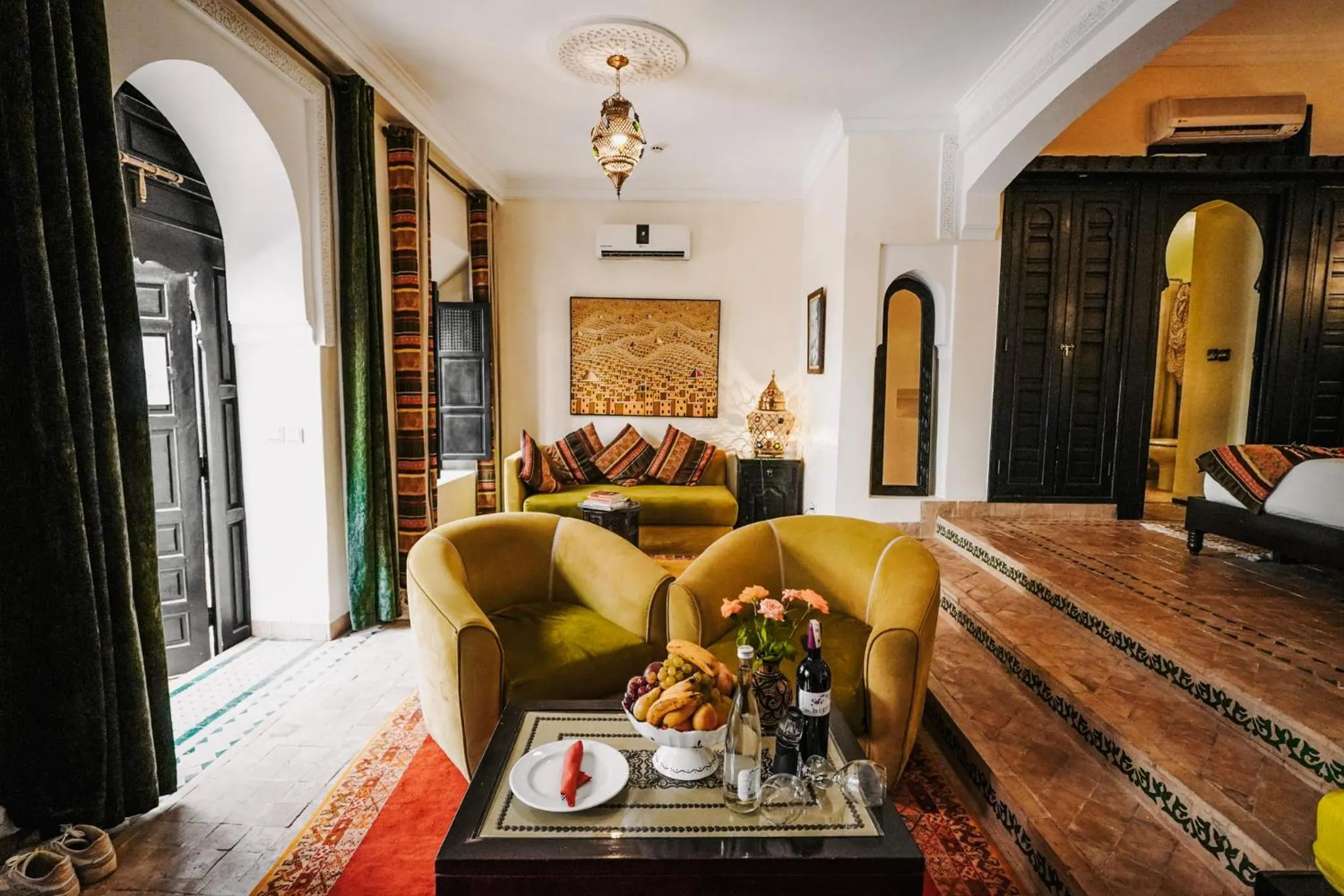 Seating area in Les Borjs De La Kasbah