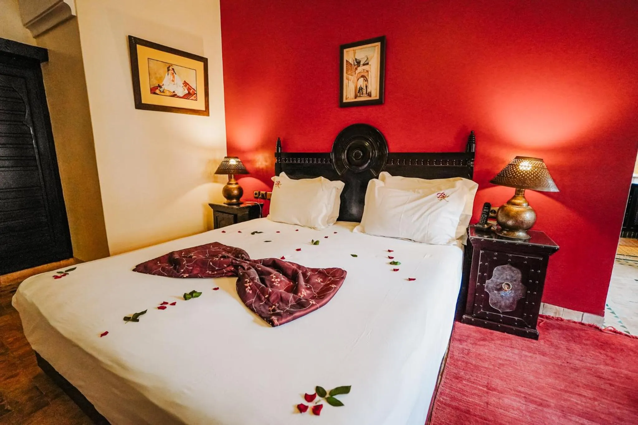 Bed in Les Borjs De La Kasbah