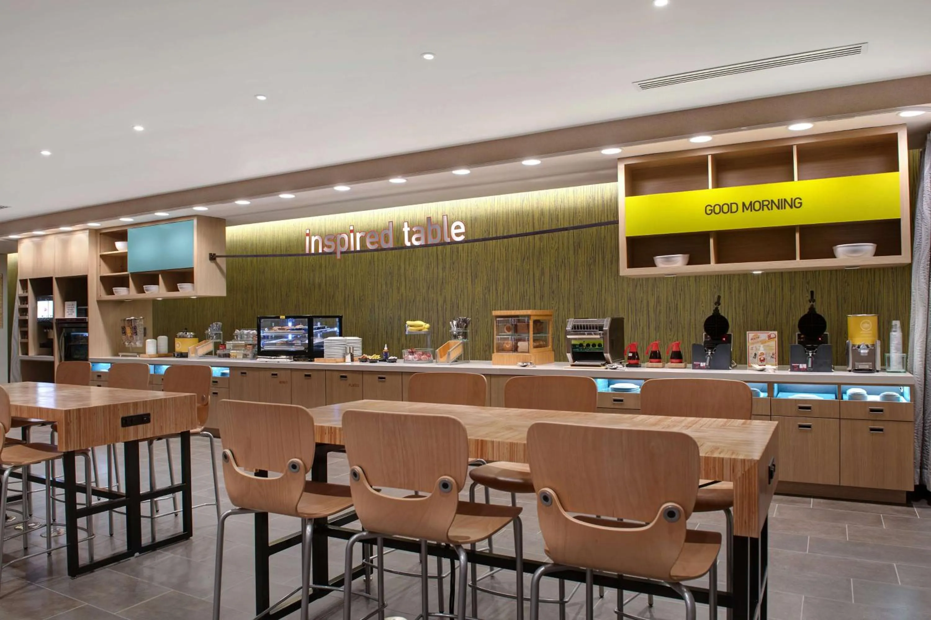 Breakfast in Home2 Suites By Hilton Fayetteville North