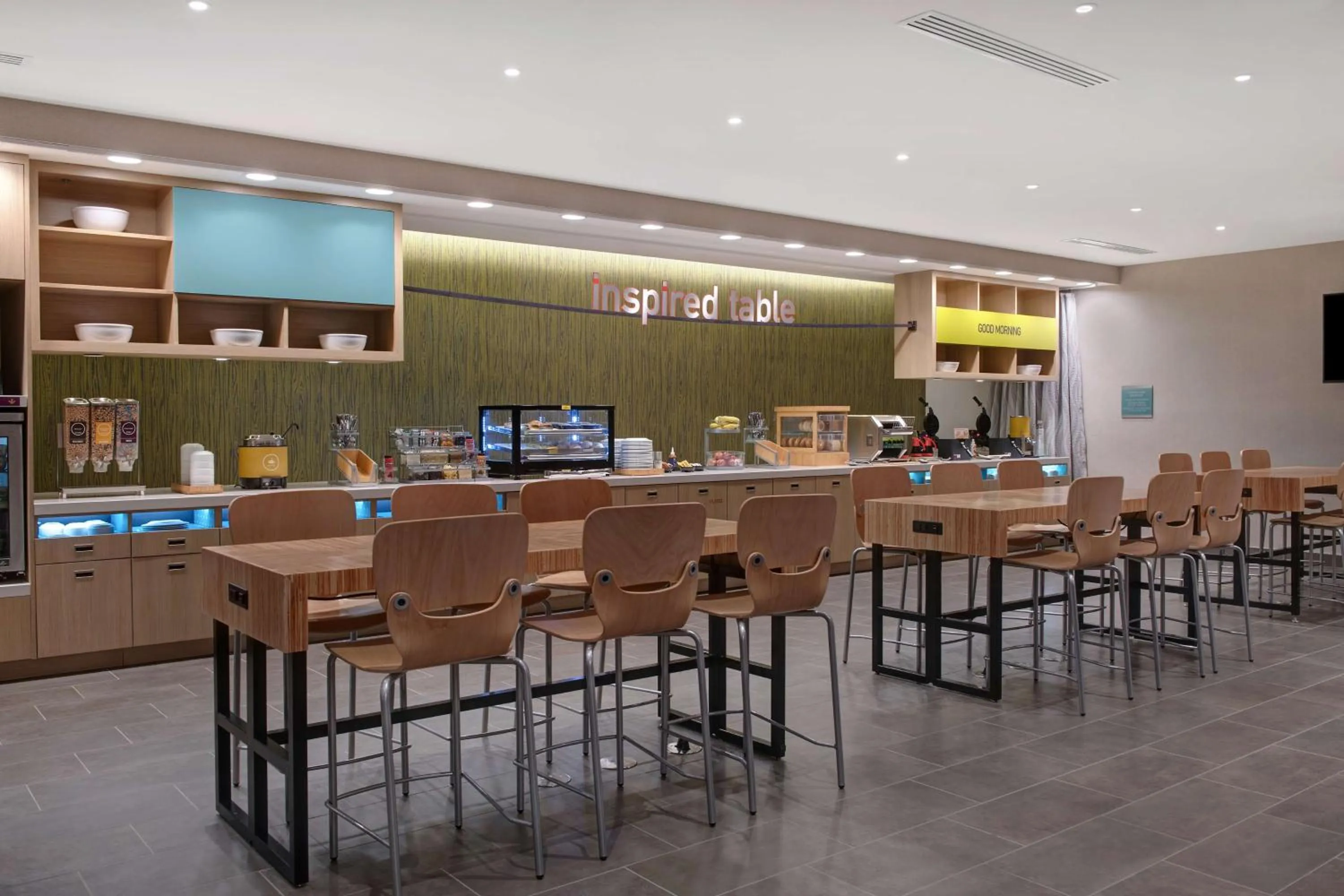 Breakfast in Home2 Suites By Hilton Fayetteville North