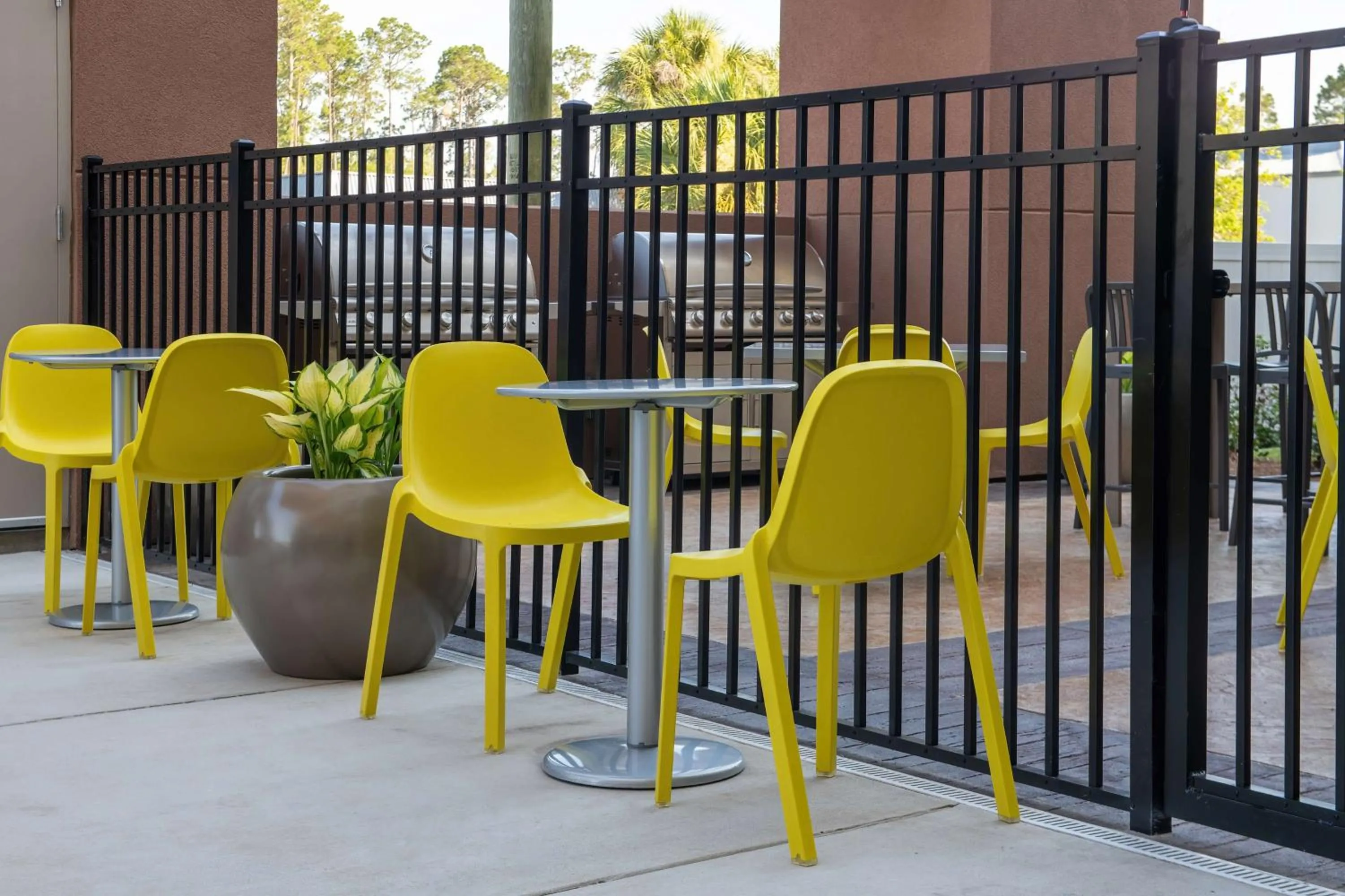 Patio in Home2 Suites By Hilton Kingsland