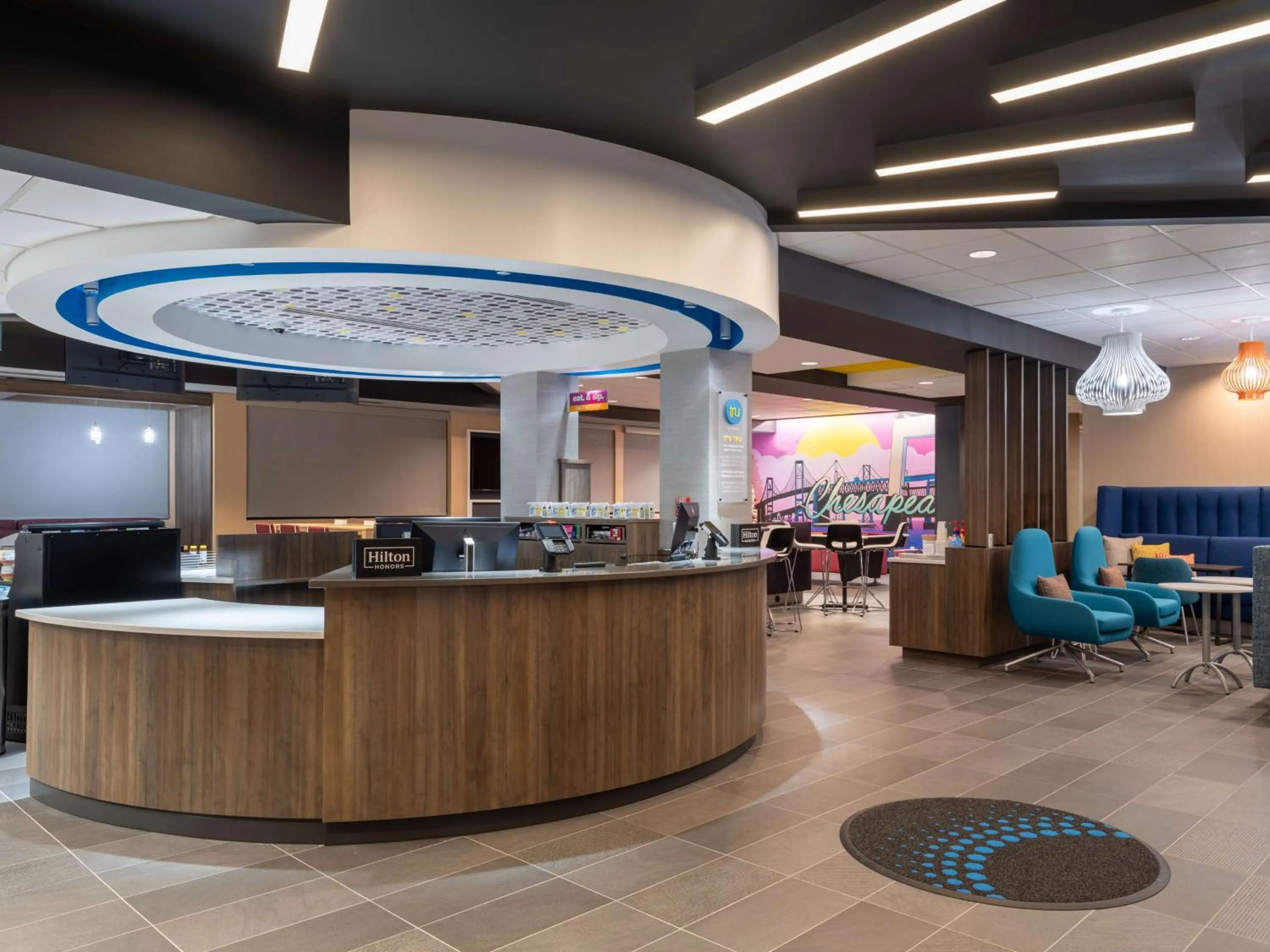 Lobby or reception in Tru By Hilton Chesapeake- Greenbrier